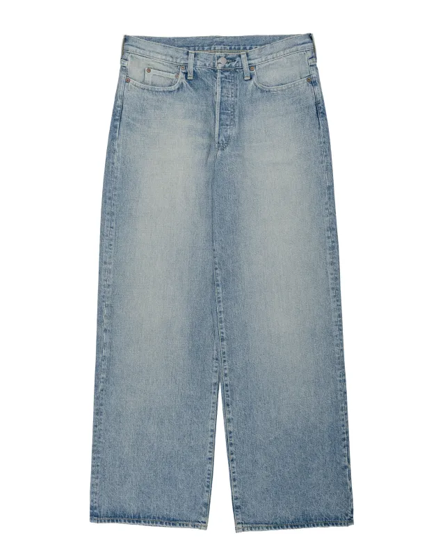 ssstein Loose Denim Pants Indigo made by ssstein