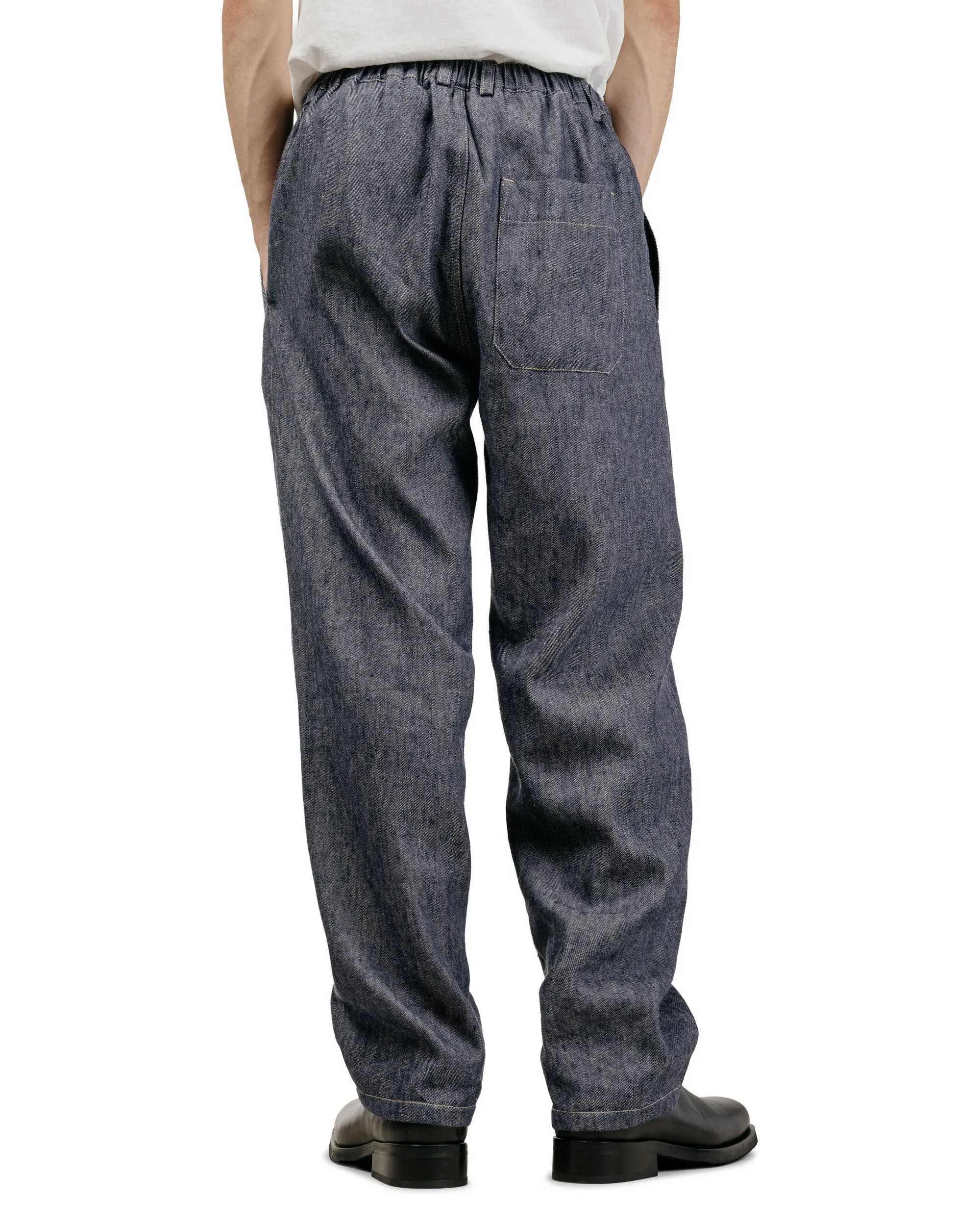 Wanze Easy Trouser Linen Cotton Denim sold by Lost & Found product image thumbnail 3