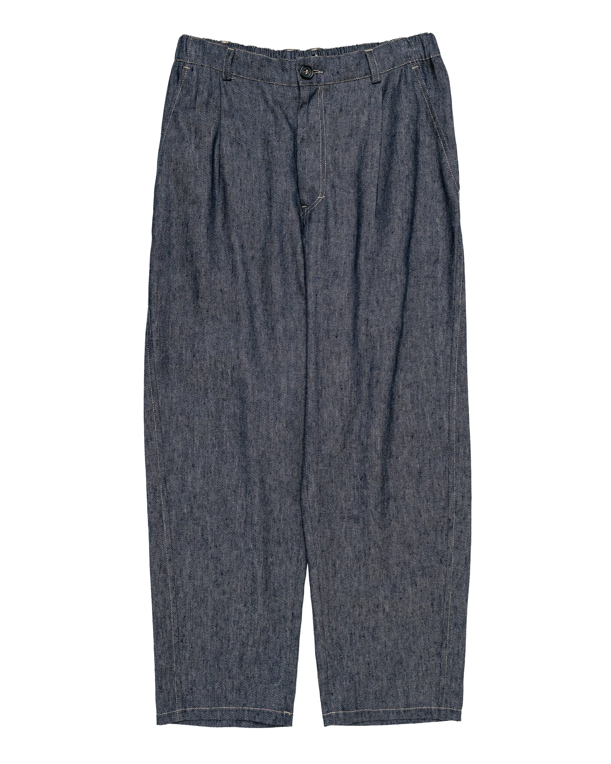 Wanze Easy Trouser Linen Cotton Denim sold by Lost & Found