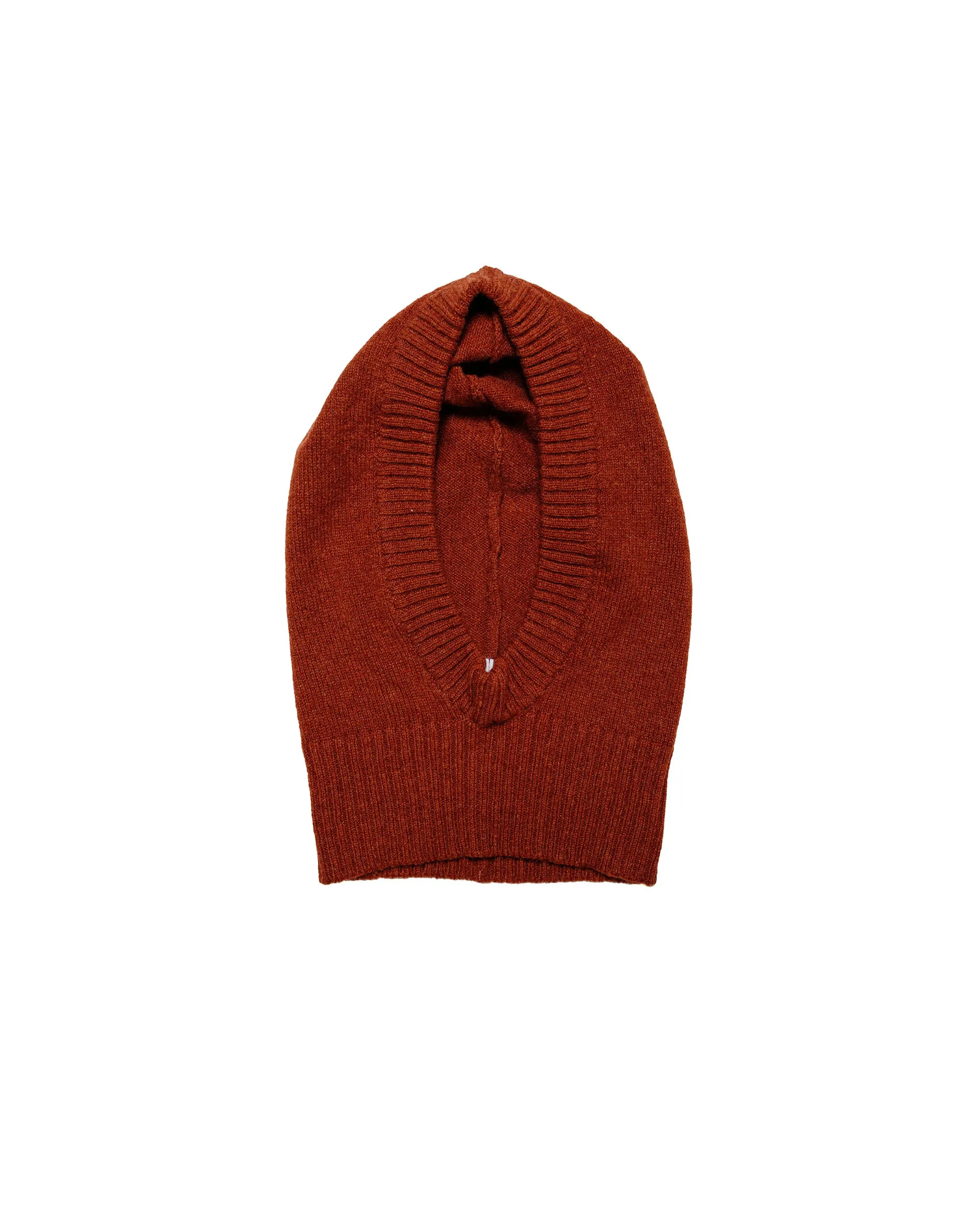 MHL Felted Hood Lambswool Sienna sold by Lost & Found