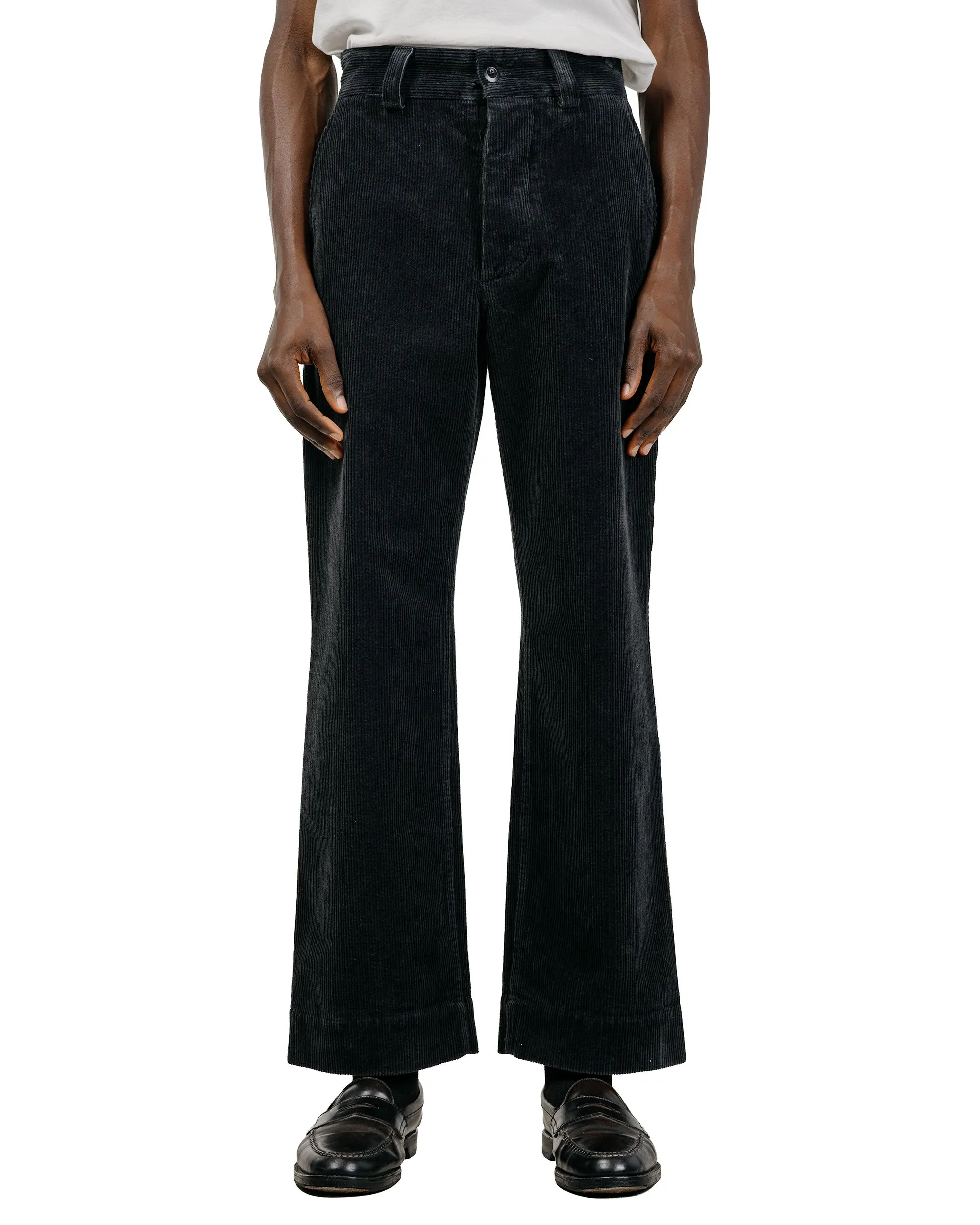 MHL Simple Trousers 8 Wale Cotton Corduroy Slate sold by Lost & Found product image thumbnail 2