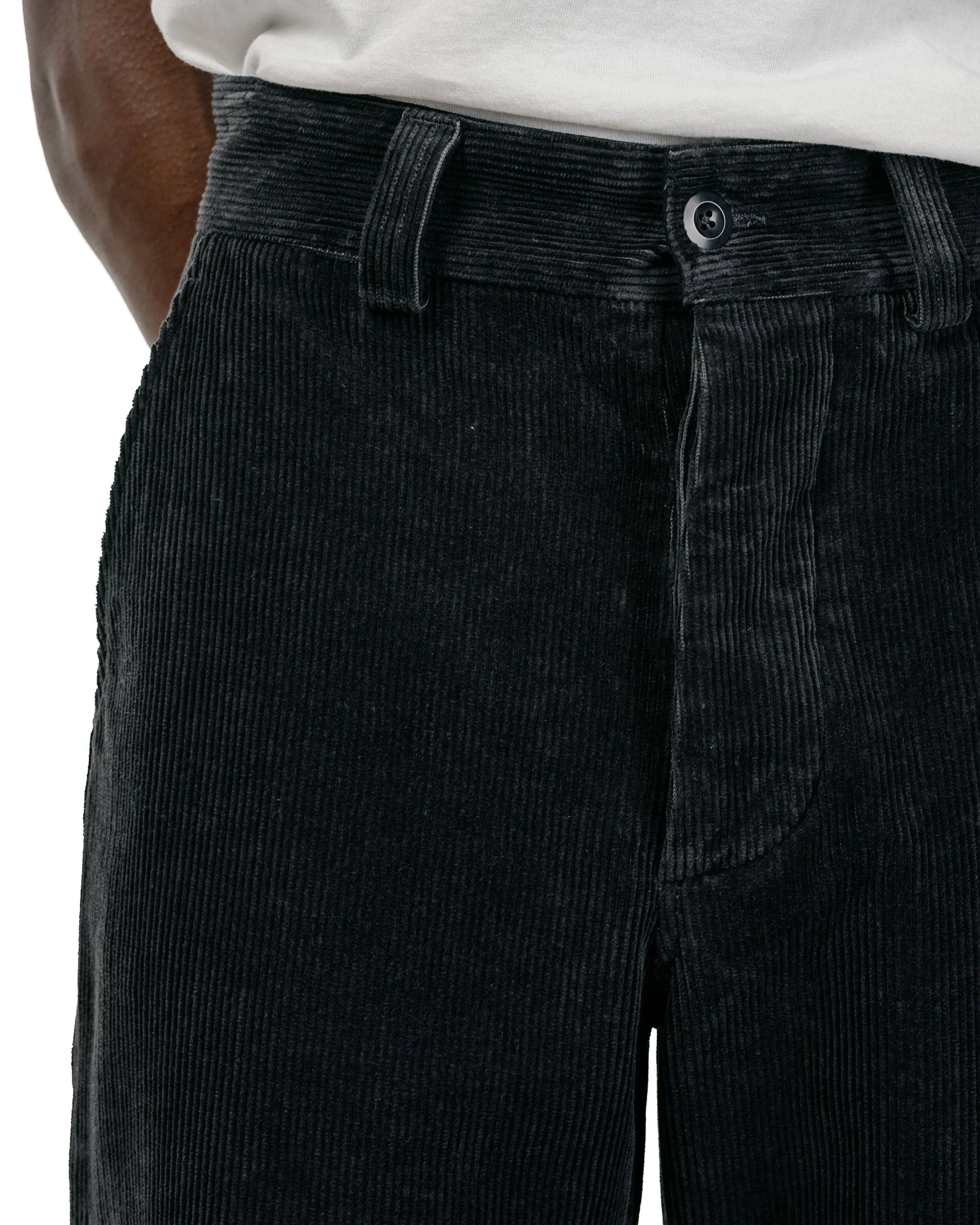 MHL Simple Trousers 8 Wale Cotton Corduroy Slate sold by Lost & Found product image thumbnail 3