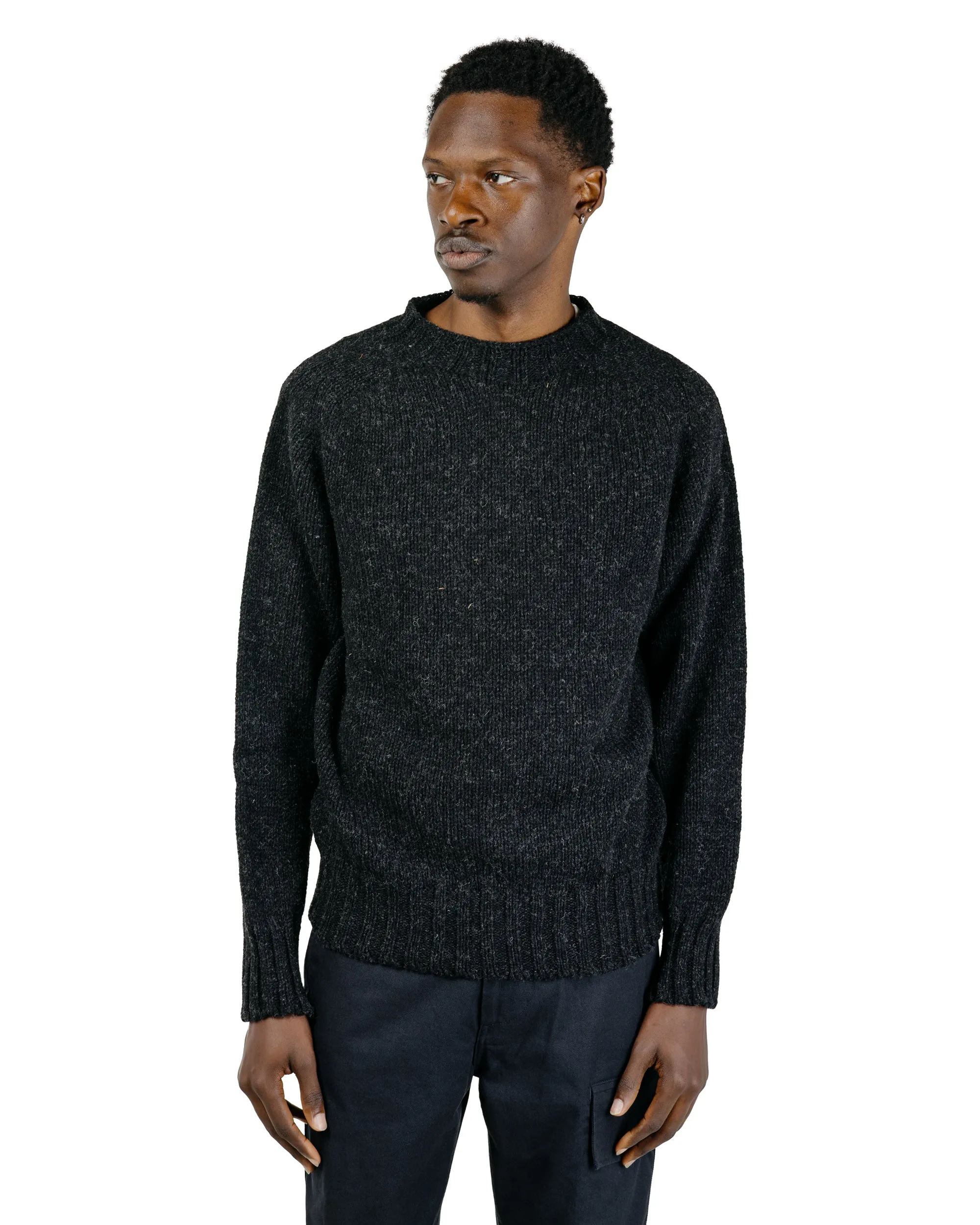 MHL Chunky Seamless Crew Neck Rustic Wool Pewter sold by Lost & Found product image thumbnail 2