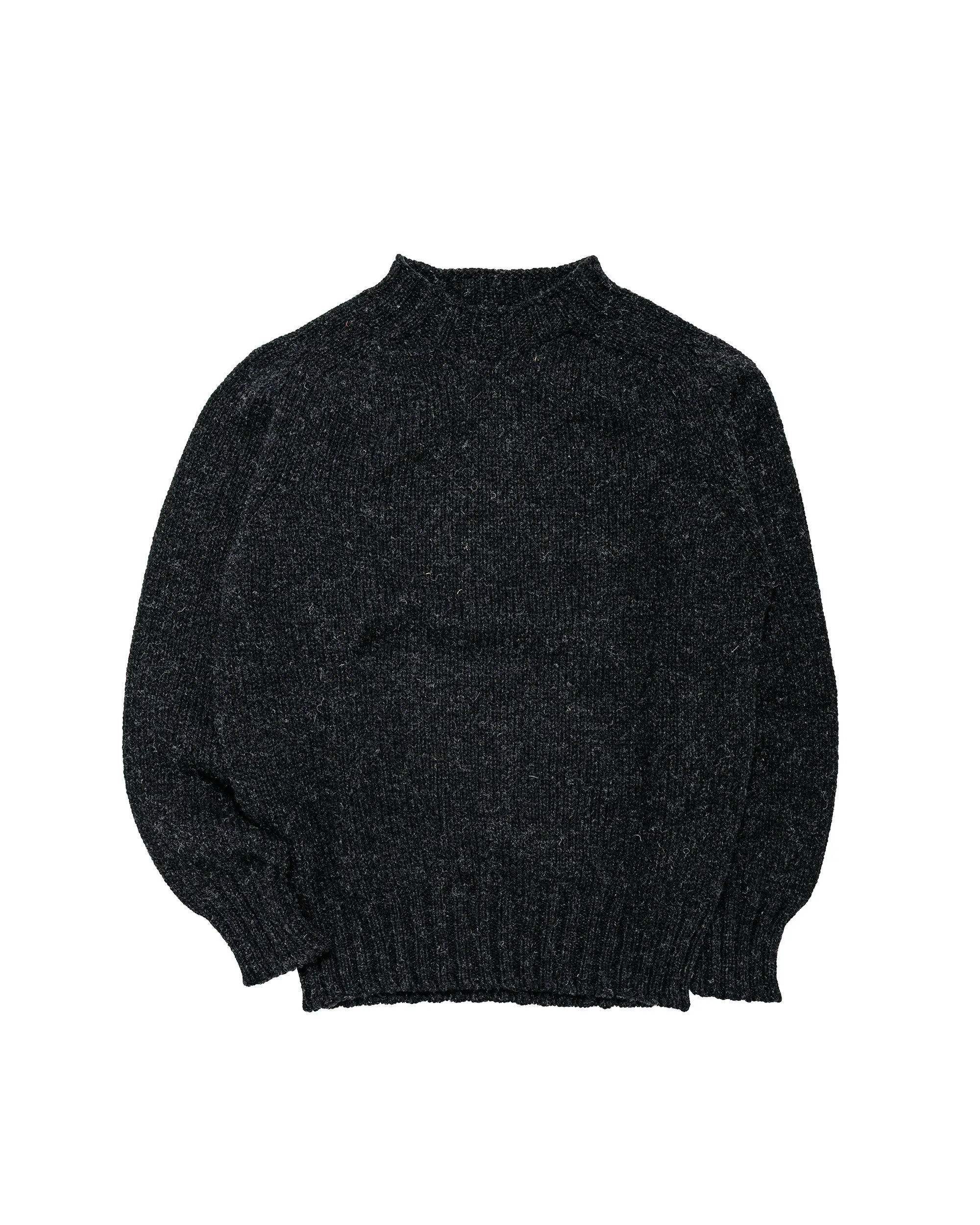 MHL Chunky Seamless Crew Neck Rustic Wool Pewter sold by Lost & Found