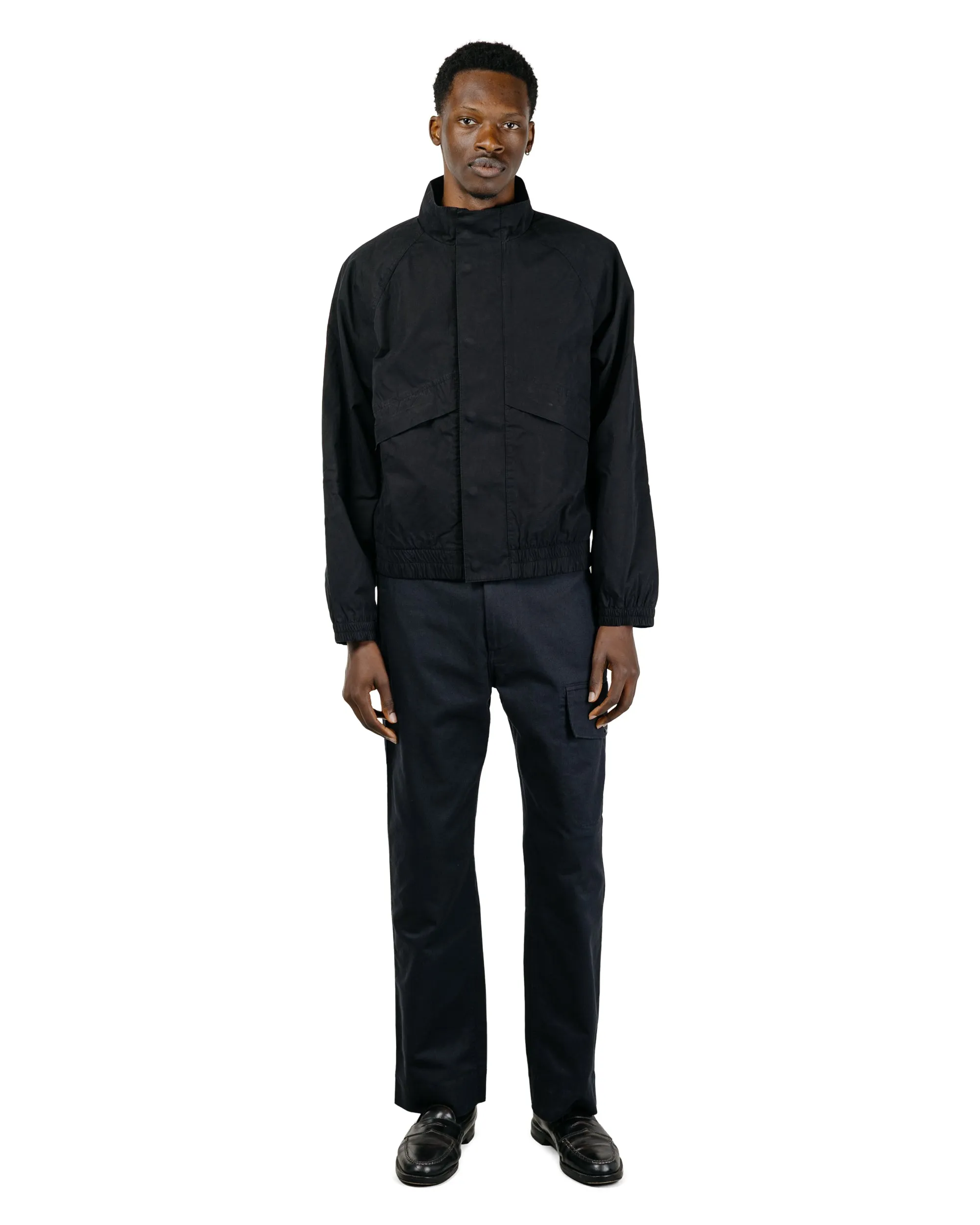 MHL Track Jacket Crisp Cotton Poplin Black sold by Lost & Found product image thumbnail 5