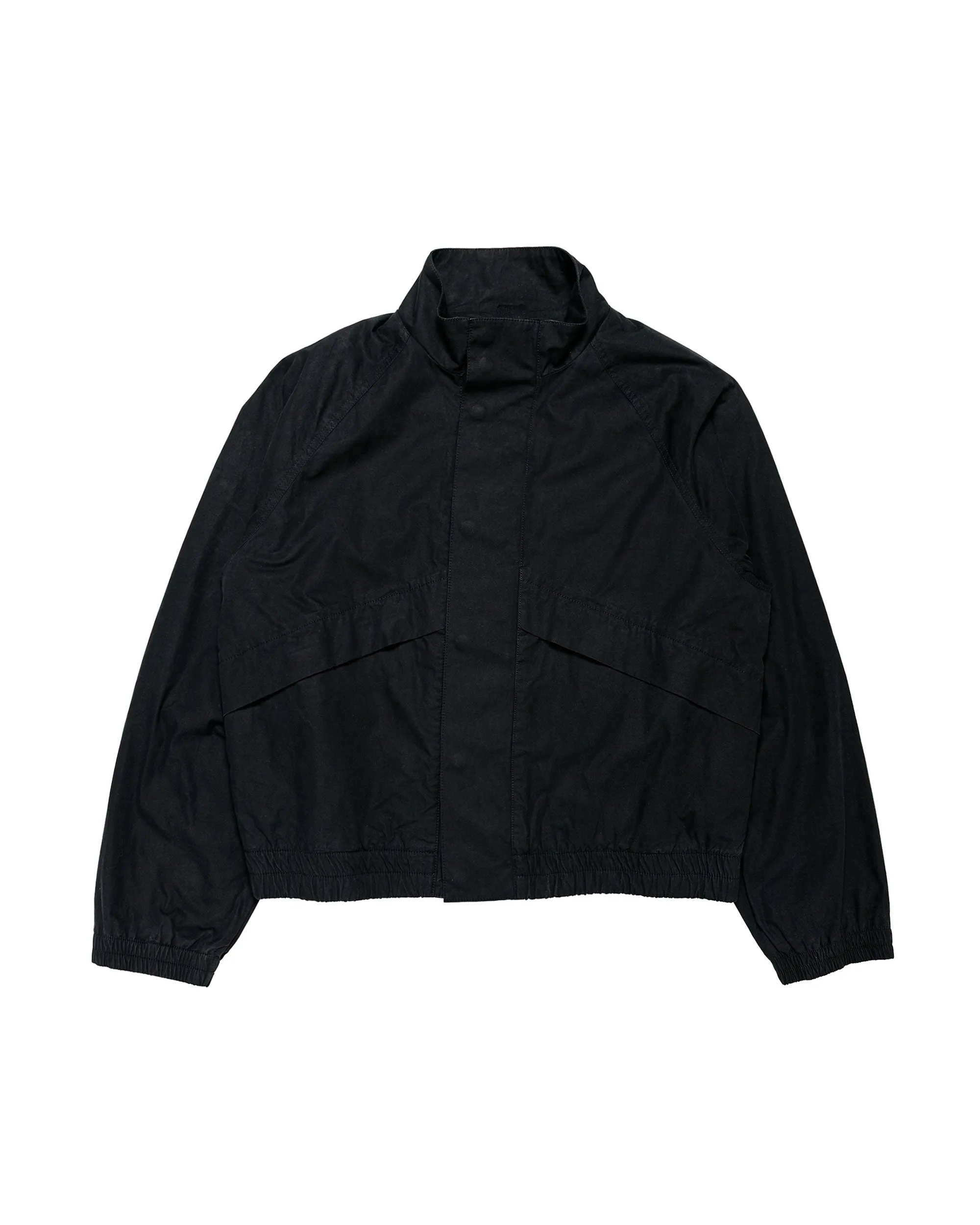 MHL Track Jacket Crisp Cotton Poplin Black sold by Lost & Found