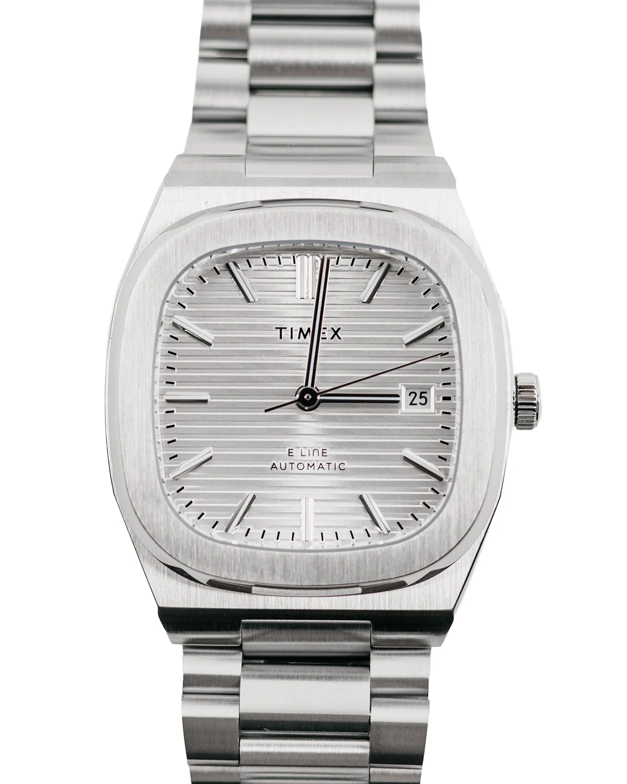 Timex Automatic E Line Silver Dial sold by Lost & Found product image thumbnail 2