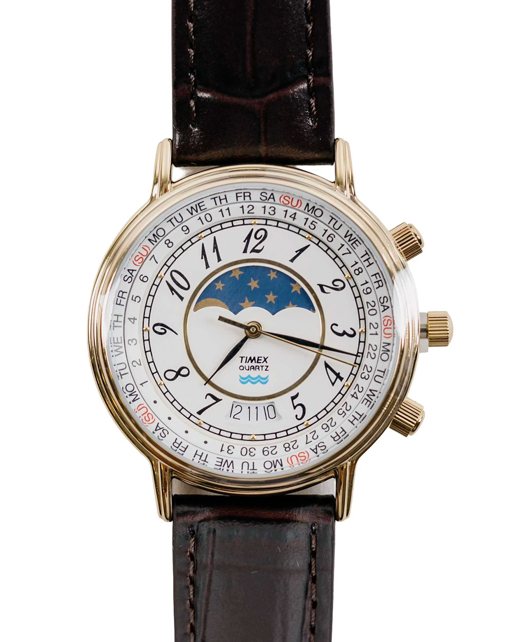 Timex 1990 Moon Phase & Calendar Dial Reissue sold by Lost & Found product image thumbnail 2