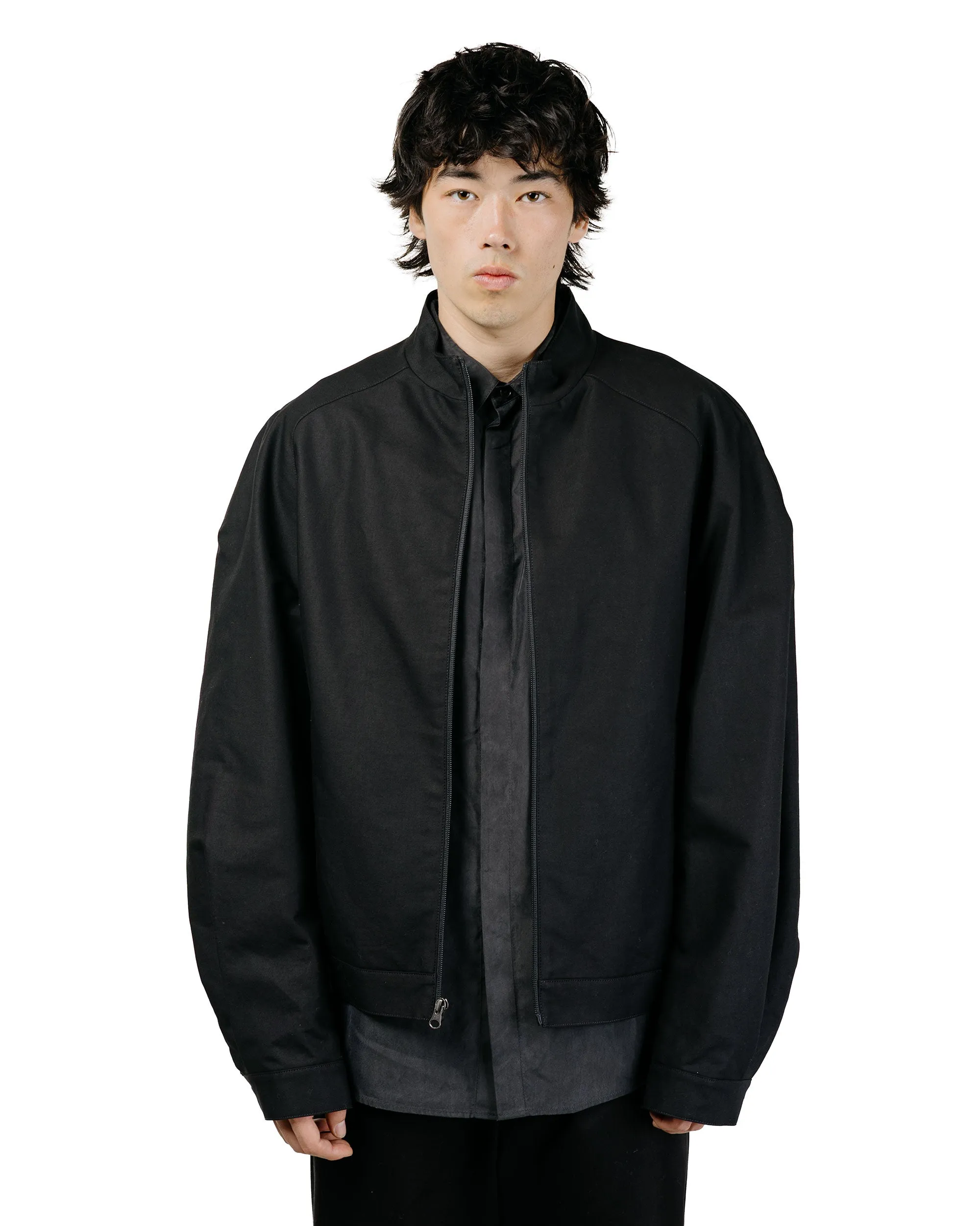 Amomento Cotton Curved Jumper Black sold by Lost & Found product image thumbnail 2