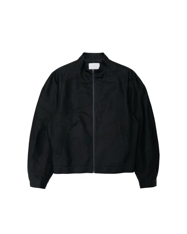 Amomento Cotton Curved Jumper Black made by Amomento
