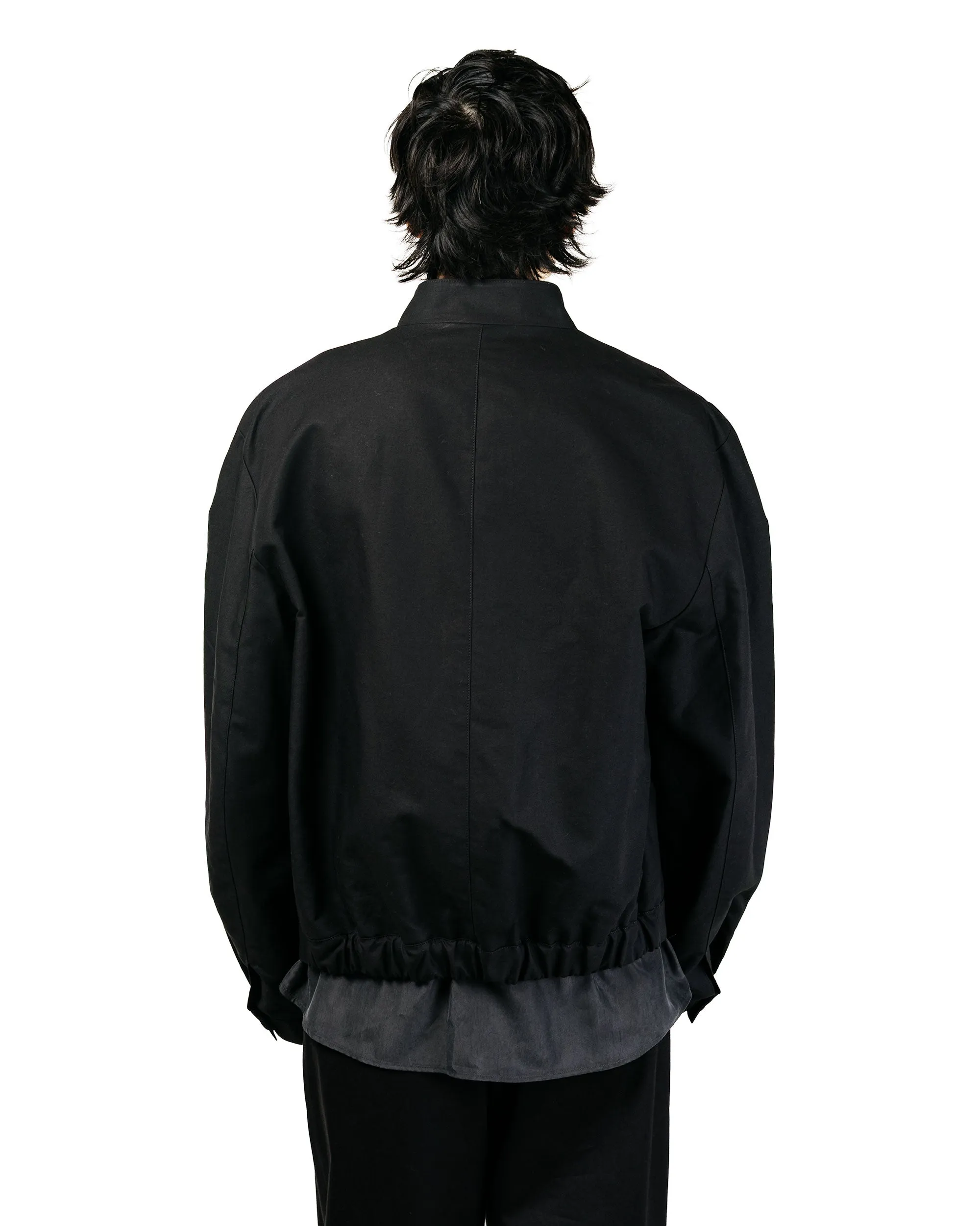 Amomento Cotton Curved Jumper Black sold by Lost & Found product image thumbnail 3