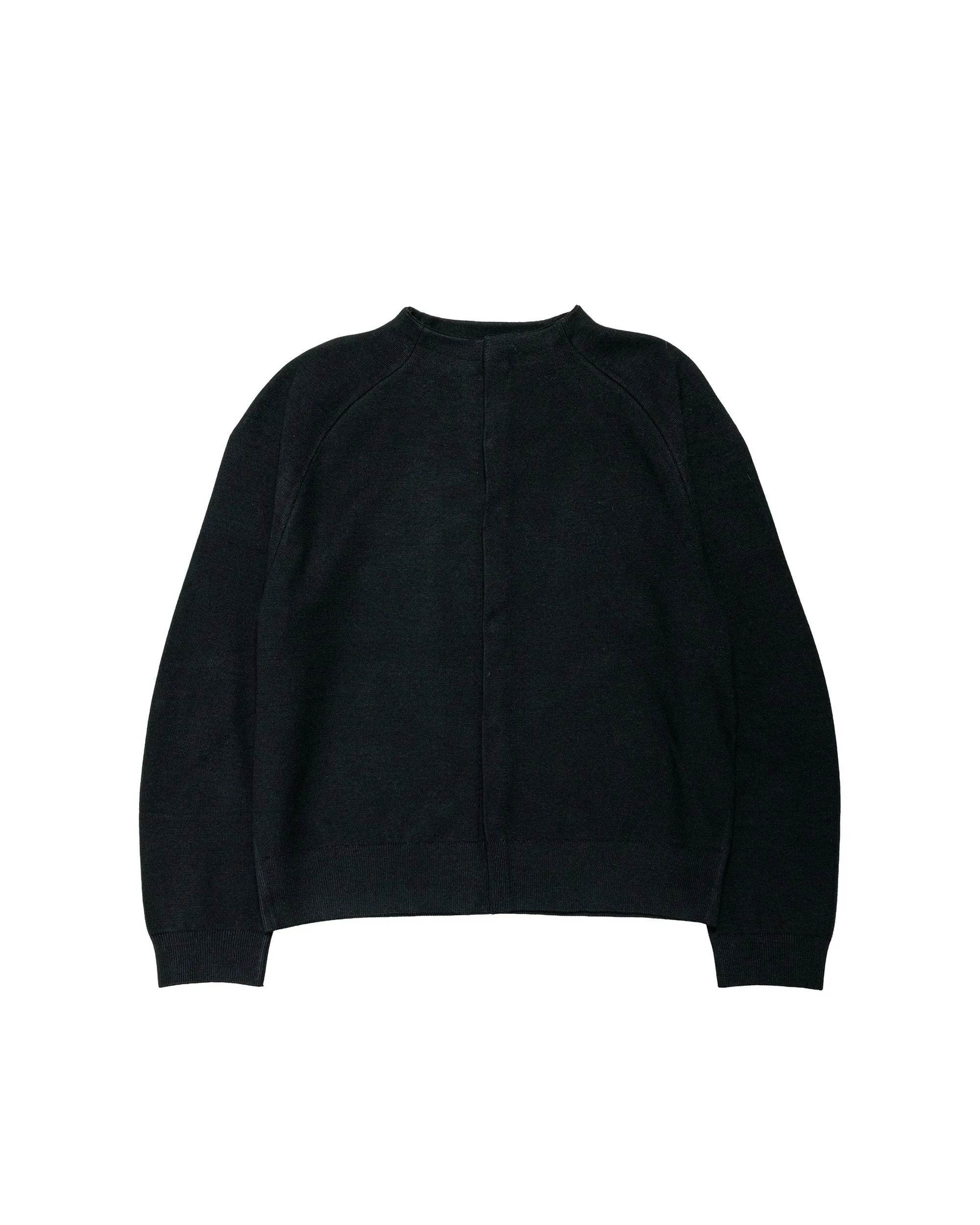 Amomento Rounded Sleeve Cardigan Black sold by Lost & Found