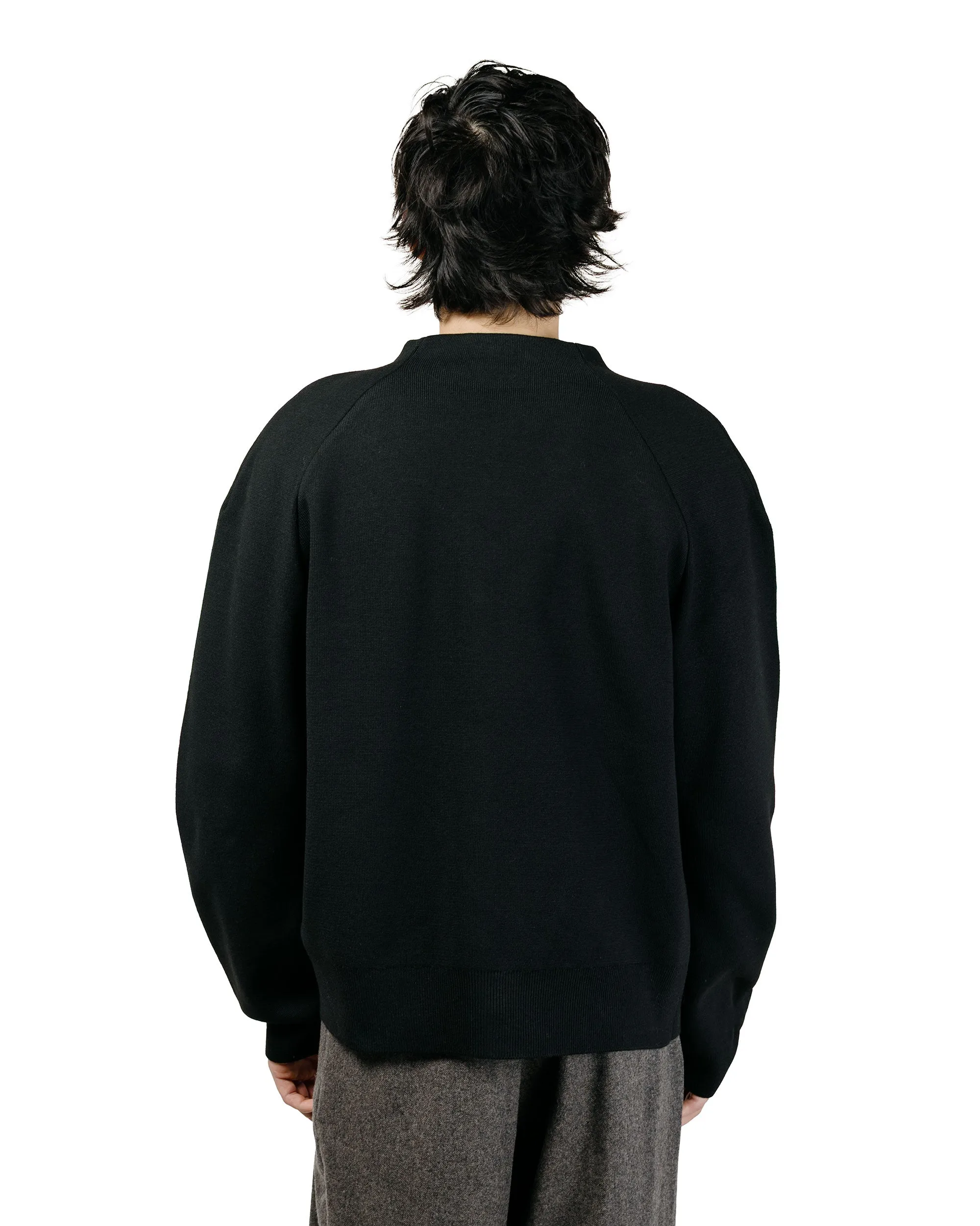 Amomento Rounded Sleeve Cardigan Black sold by Lost & Found product image thumbnail 3
