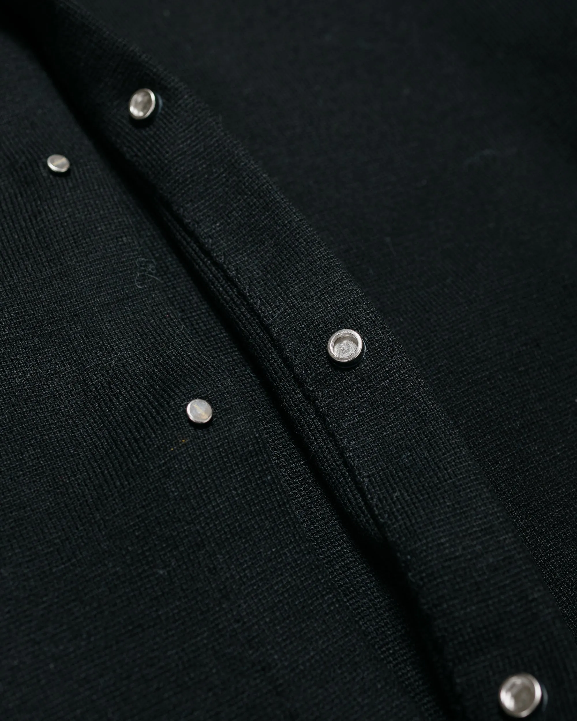 Amomento Rounded Sleeve Cardigan Black sold by Lost & Found product image thumbnail 5