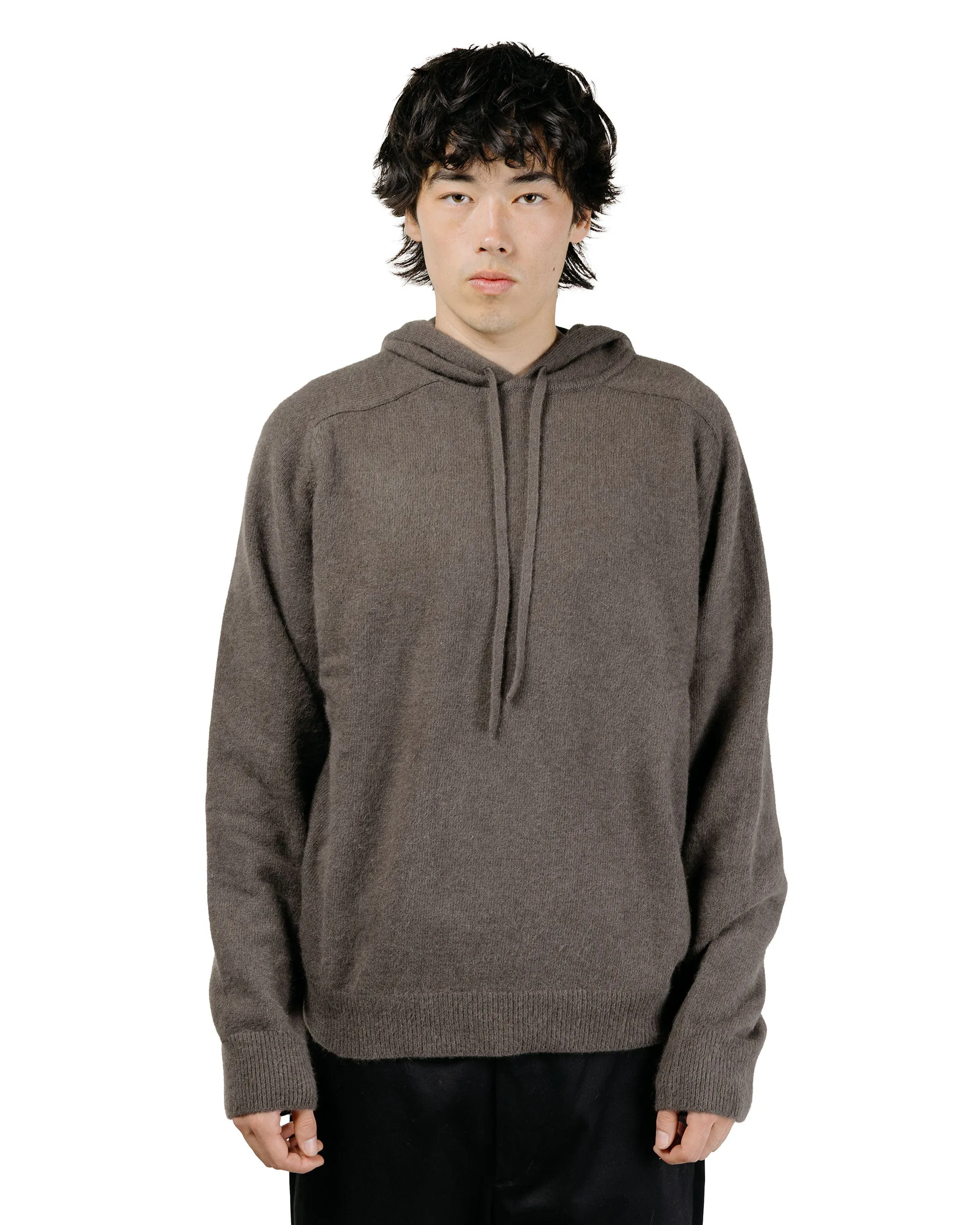 Amomento Racoon Hoodie Knit Brown sold by Lost & Found product image thumbnail 2