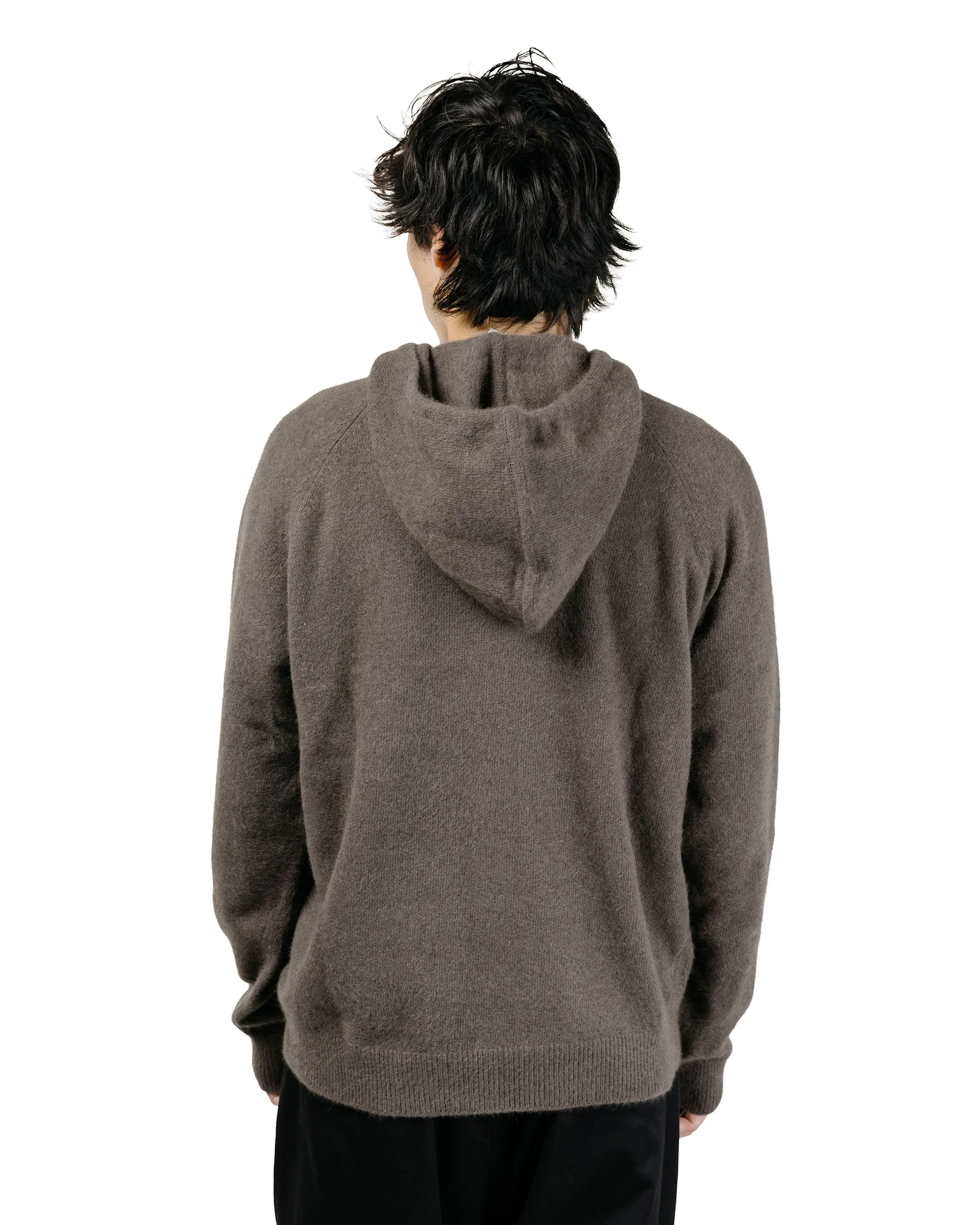 Amomento Racoon Hoodie Knit Brown sold by Lost & Found product image thumbnail 3
