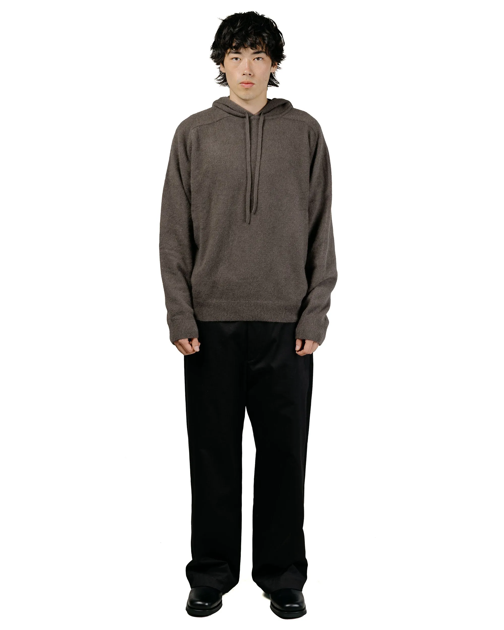 Amomento Racoon Hoodie Knit Brown sold by Lost & Found product image thumbnail 4