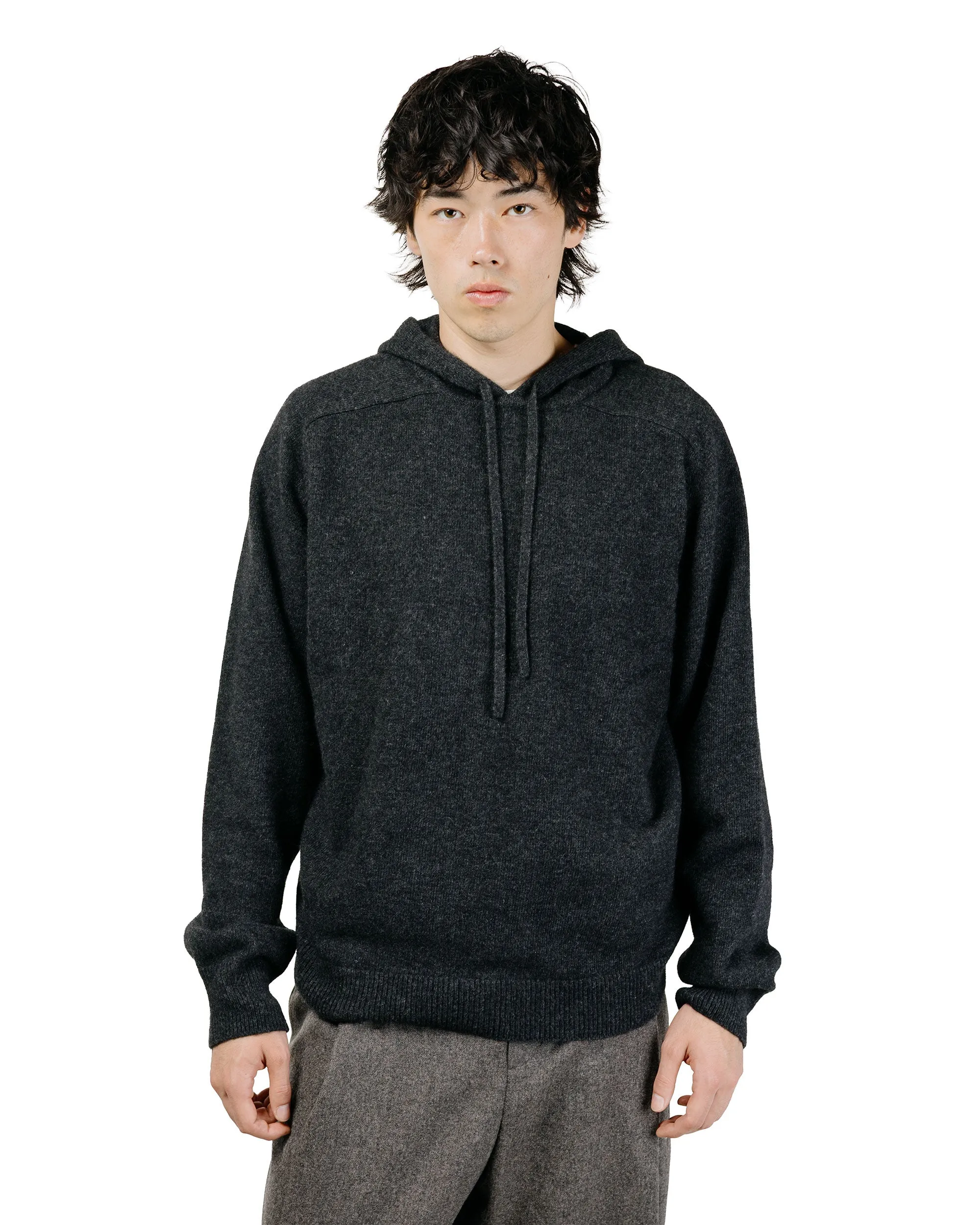 Amomento Racoon Hoodie Knit Charcoal sold by Lost & Found product image thumbnail 2