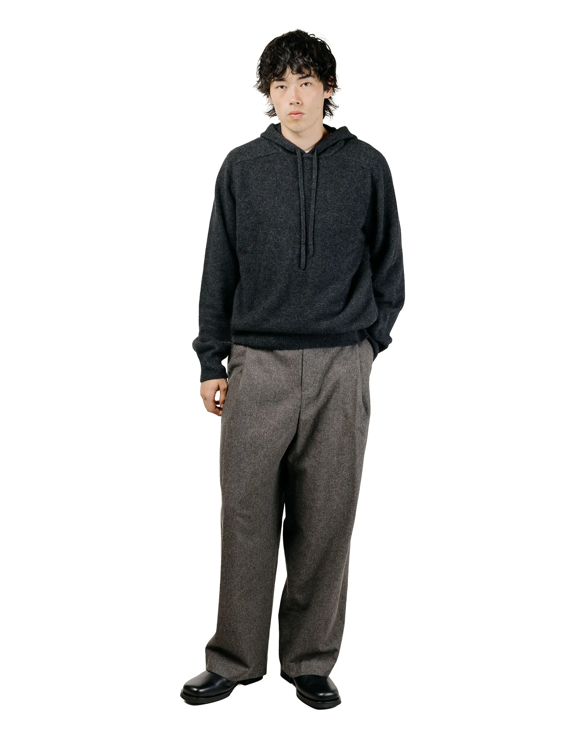 Amomento Racoon Hoodie Knit Charcoal sold by Lost & Found product image thumbnail 5