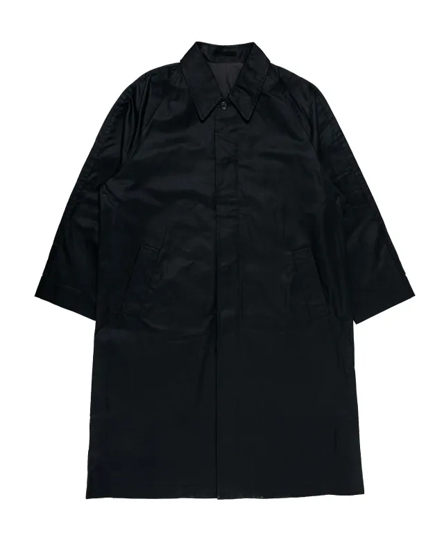 James Coward Draft Coat Master Shield Black made by James Coward
