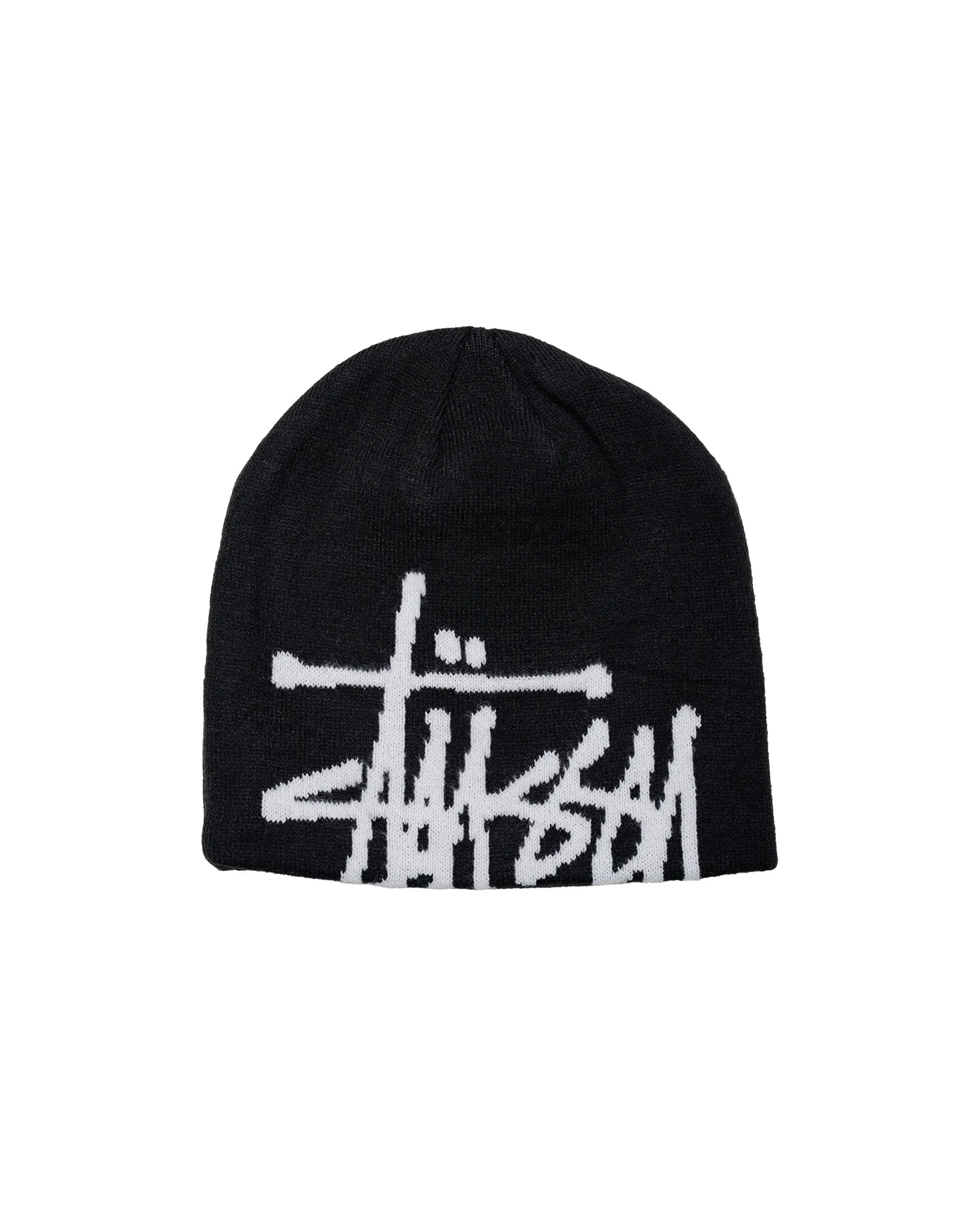 Stüssy Brushed Out Basic Skullcap Black sold by Lost & Found