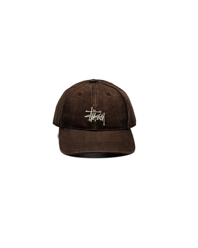 Stüssy Washed Basic Stüssy Cap Brown made by Stussy