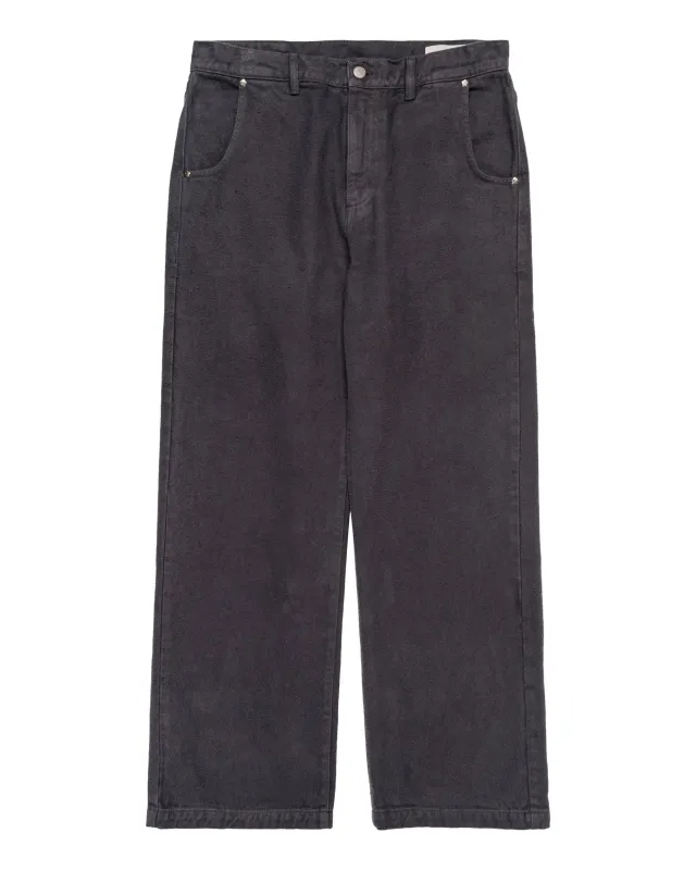 mfpen Straight Cut Jeans Brushed Gull Twill made by mfpen