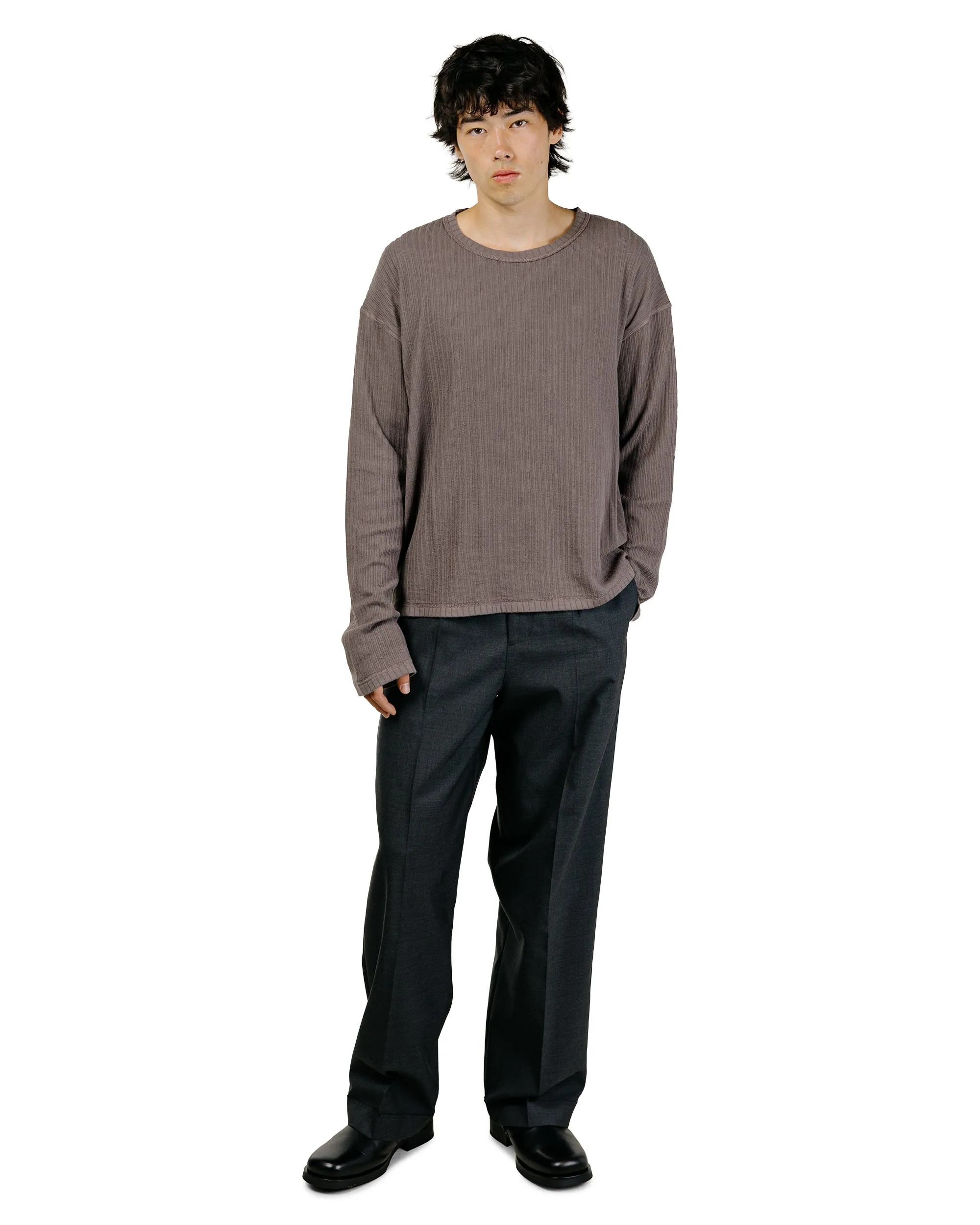 mfpen Reverse Rib Sweater Murkey Grey sold by Lost & Found product image thumbnail 5