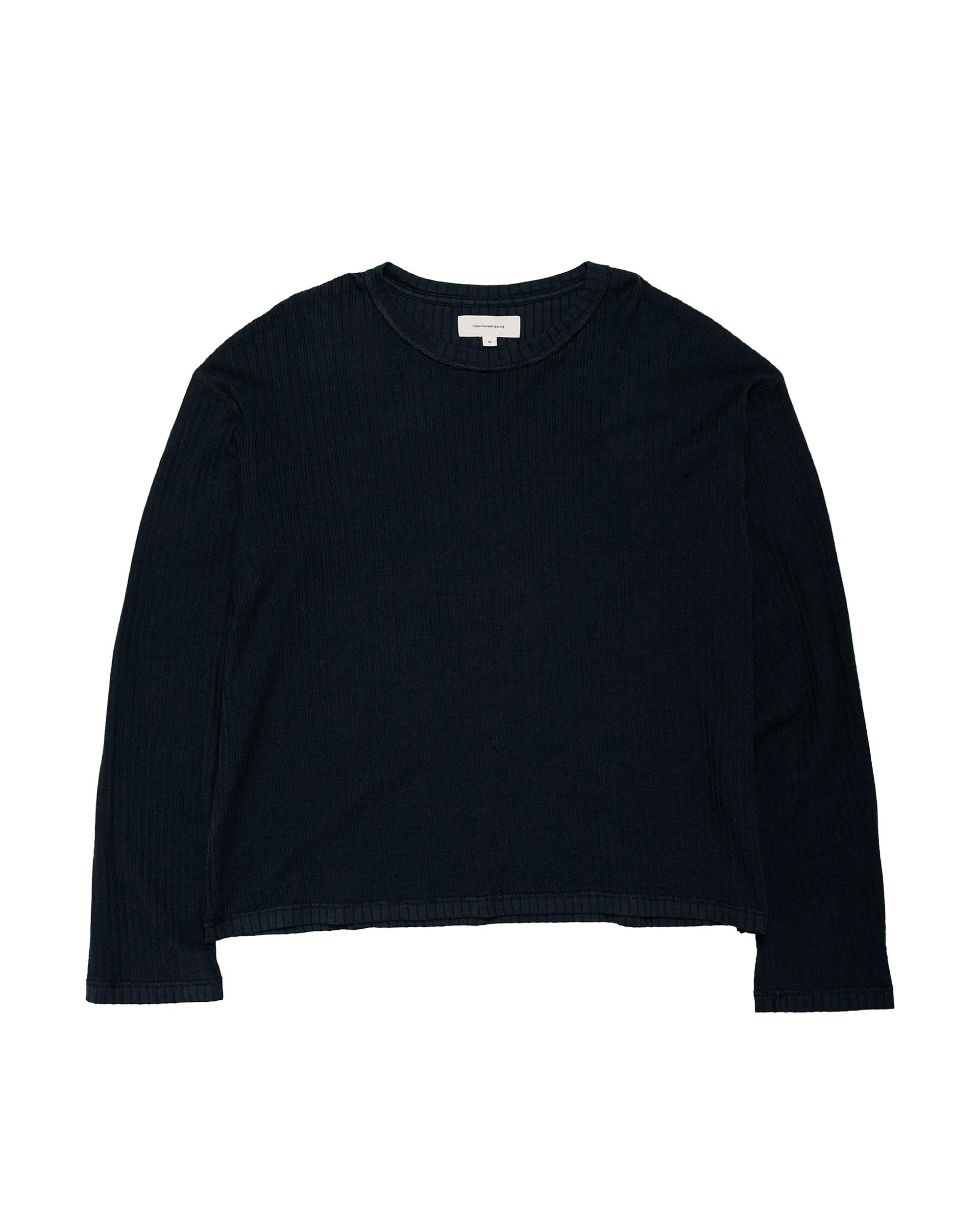 mfpen Reverse Rib Sweater Black sold by Lost & Found