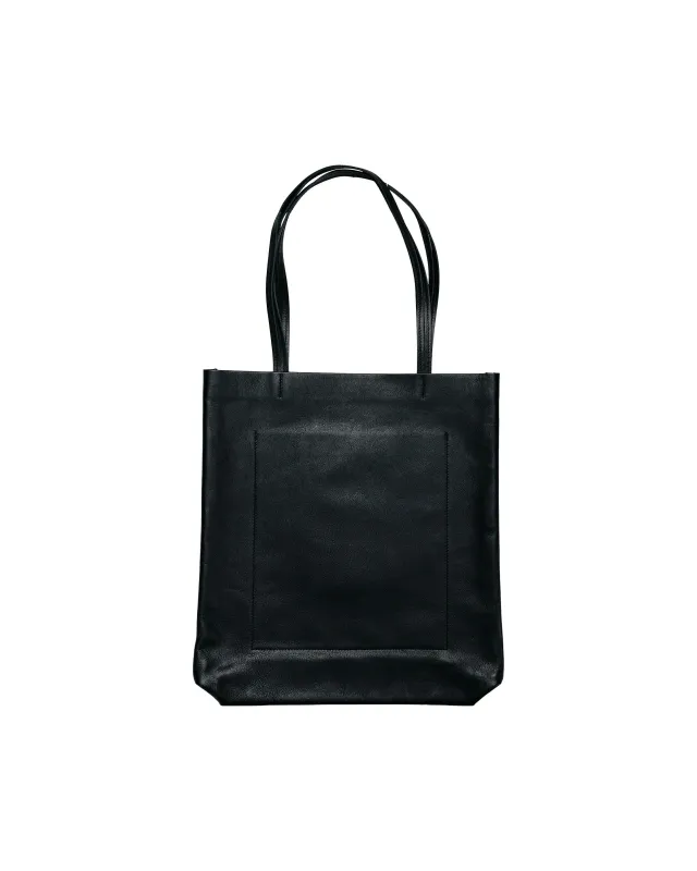 Seya. Isaac Reina Chasen Tote / Oil Leather Black #19 made by seya