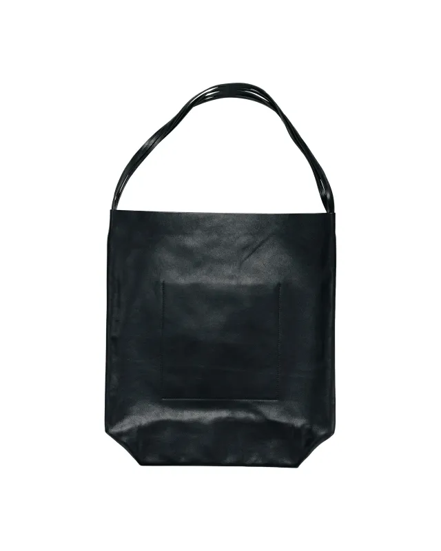 Seya. Isaac Reina Chasen Hobo / Large / Oil leather Black #19 made by seya