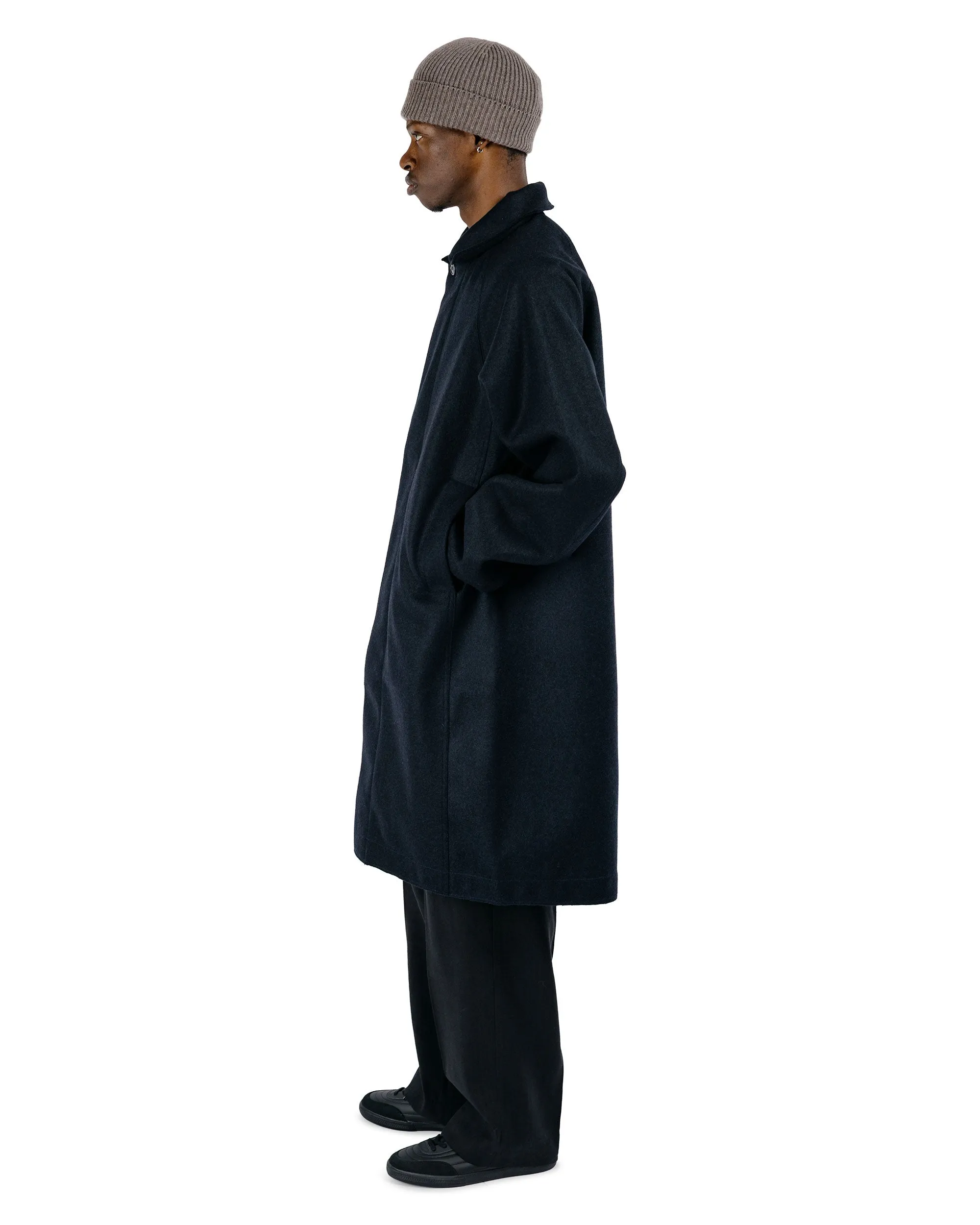Arpenteur Utile Wool Melton Midnight sold by Lost & Found product image thumbnail 4