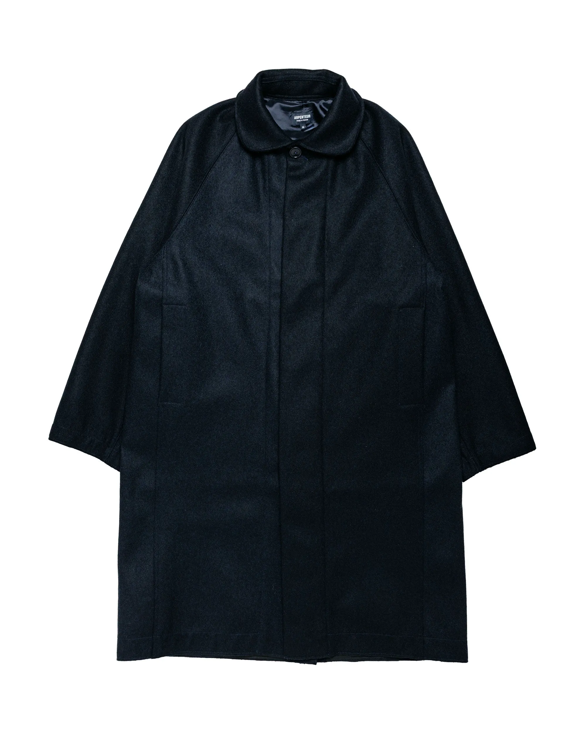 Arpenteur Utile Wool Melton Midnight sold by Lost & Found