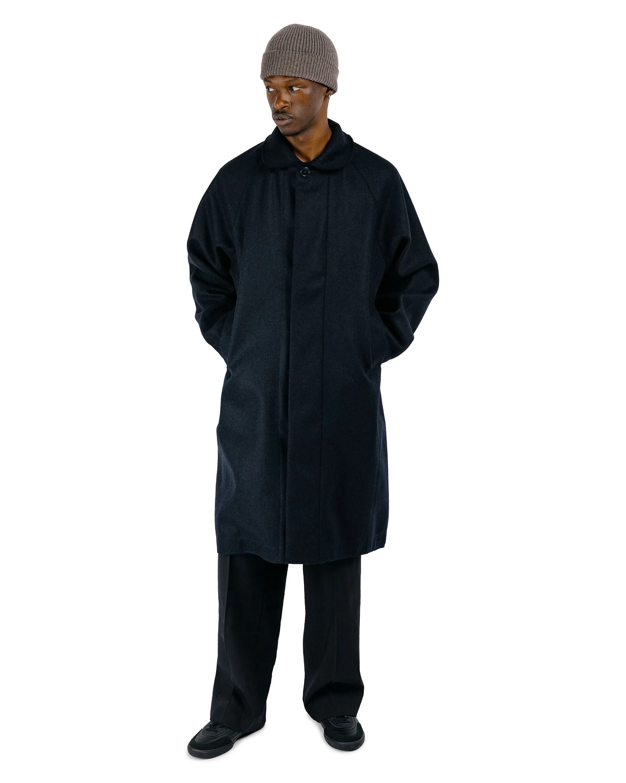 Arpenteur Utile Wool Melton Midnight sold by Lost & Found product image thumbnail 2