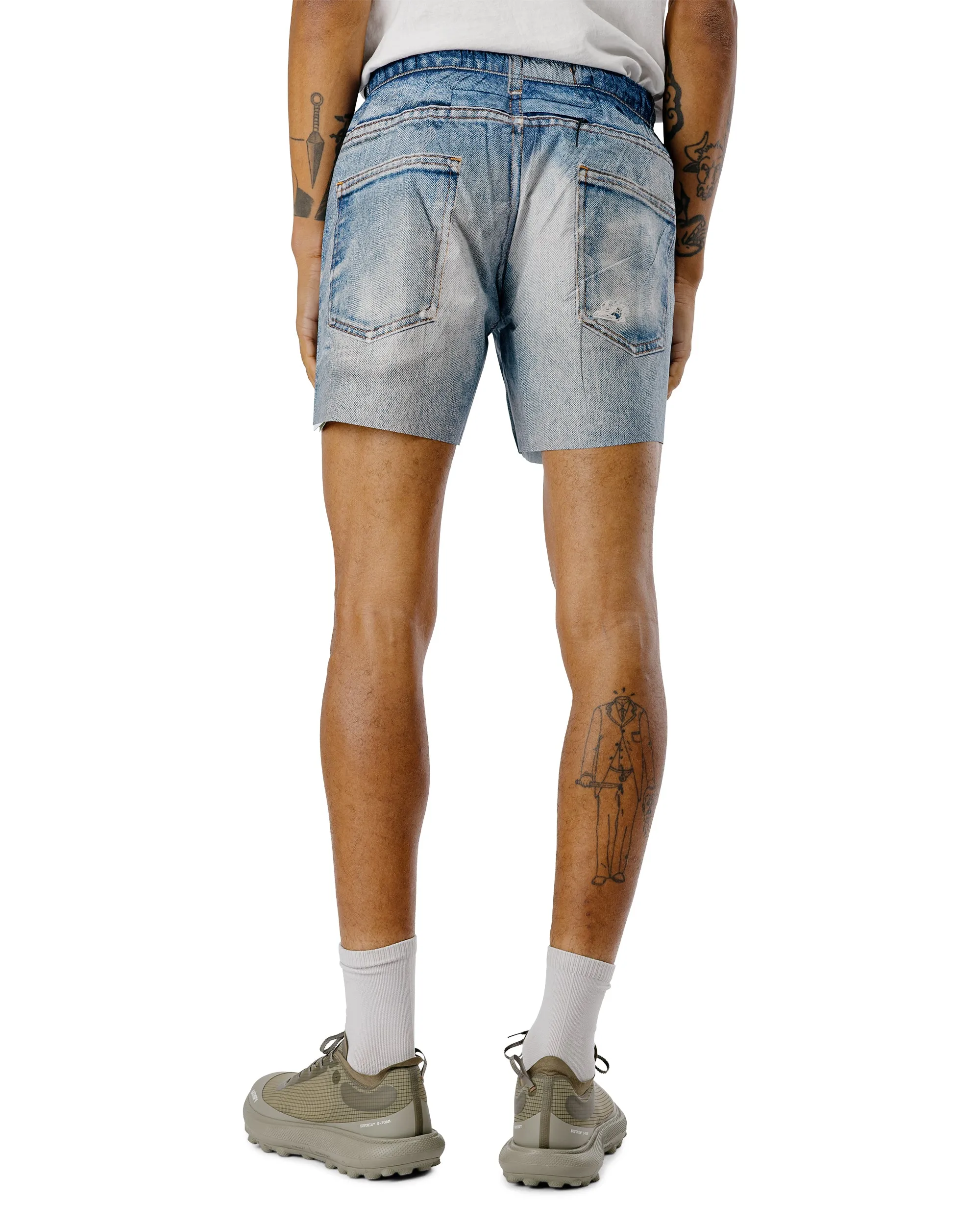 SATISFY AmbientWarp™ 5" Unlined Shorts Digital Denim sold by Lost & Found product image thumbnail 4