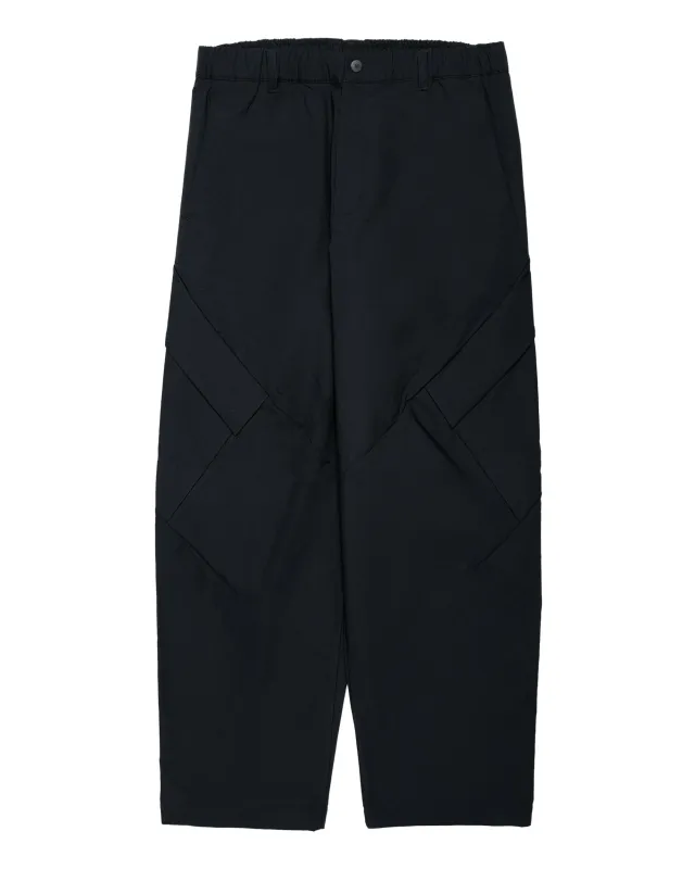 Goldwin Pocket Double Weave Pants Black made by Goldwin