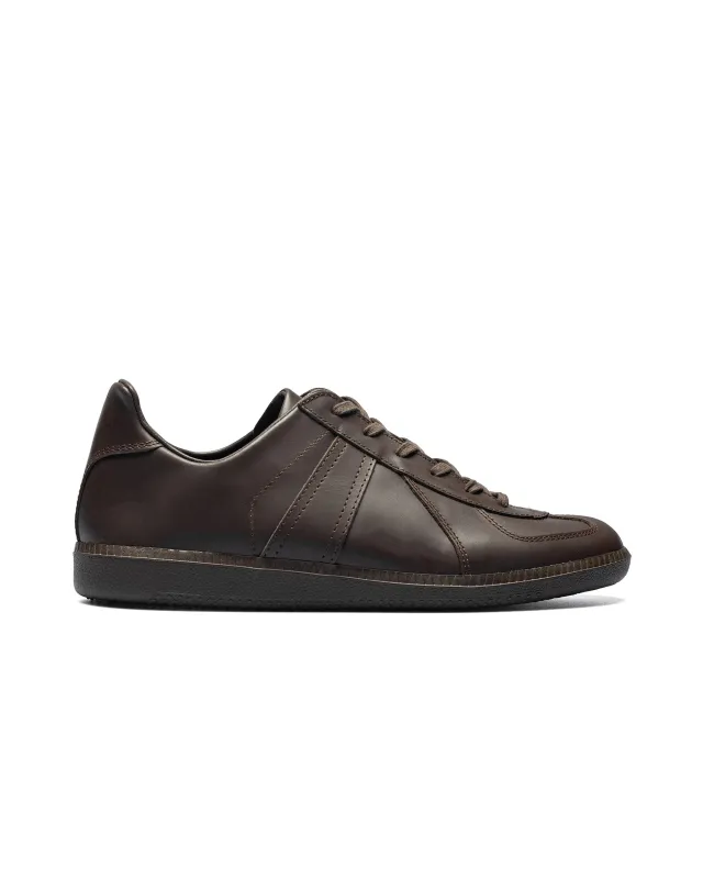 KAPTAIN SUNSHINE Reproduction of Found Unlined KS Trainer Brown VGT made by Reproduction of Found