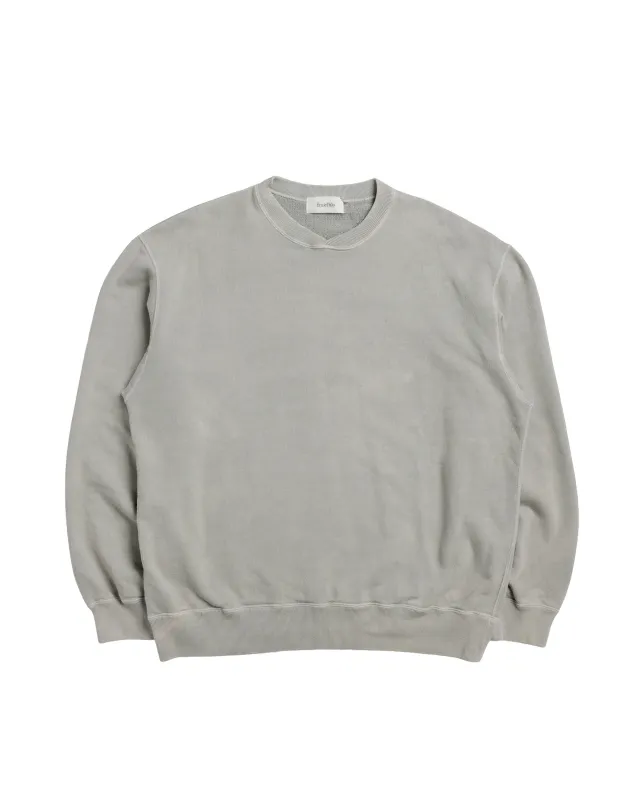 Ernie Palo Product Dyed Sweat Shirt Olive made by Lost & Found