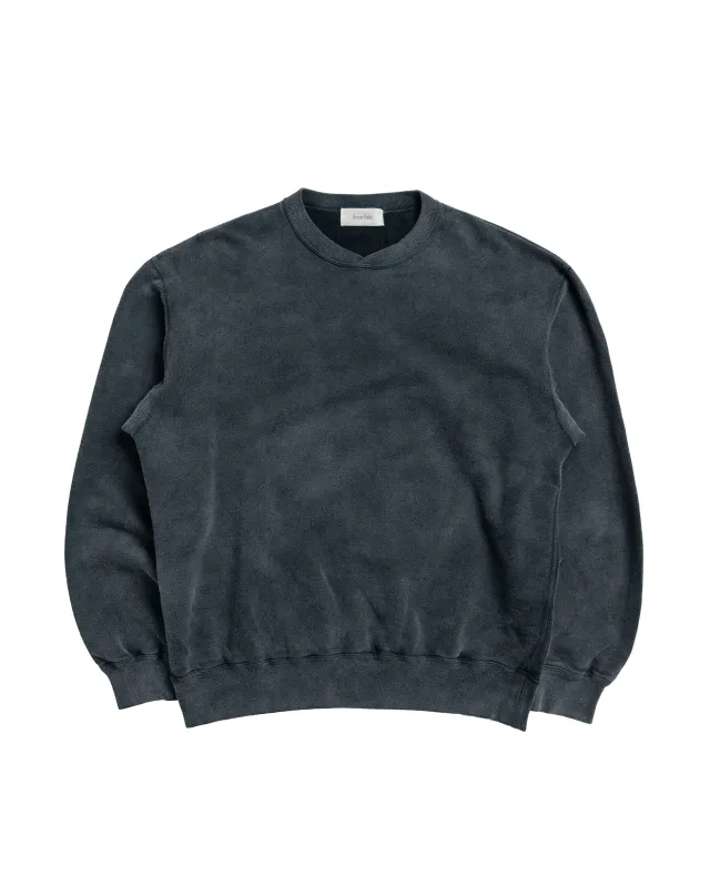 Ernie Palo Product Dyed Sweat Shirt Black made by Lost & Found