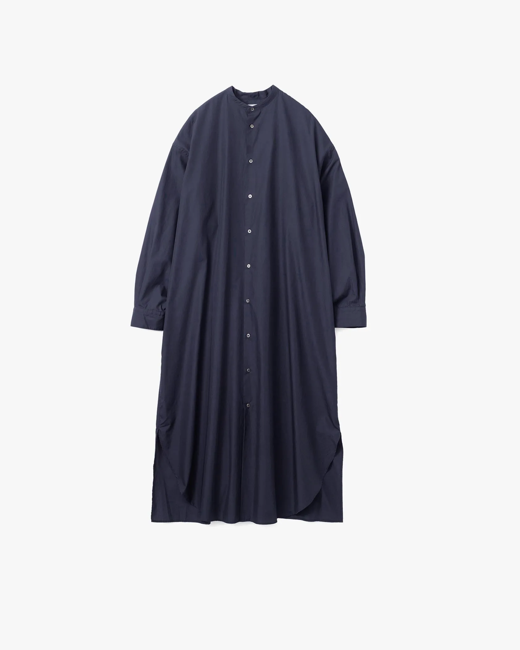 Broad Band Collar Oversized Shirt Dress sold by Graphpaper product image thumbnail 4