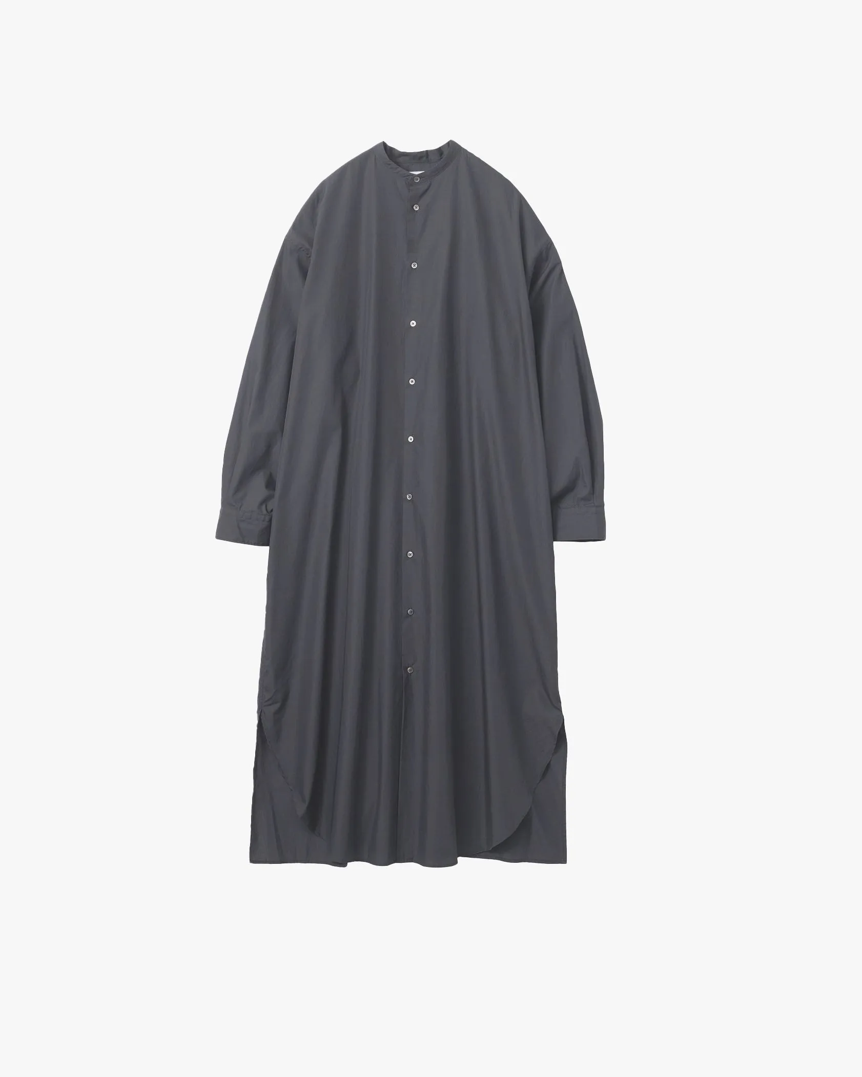 Broad Band Collar Oversized Shirt Dress sold by Graphpaper product image thumbnail 5