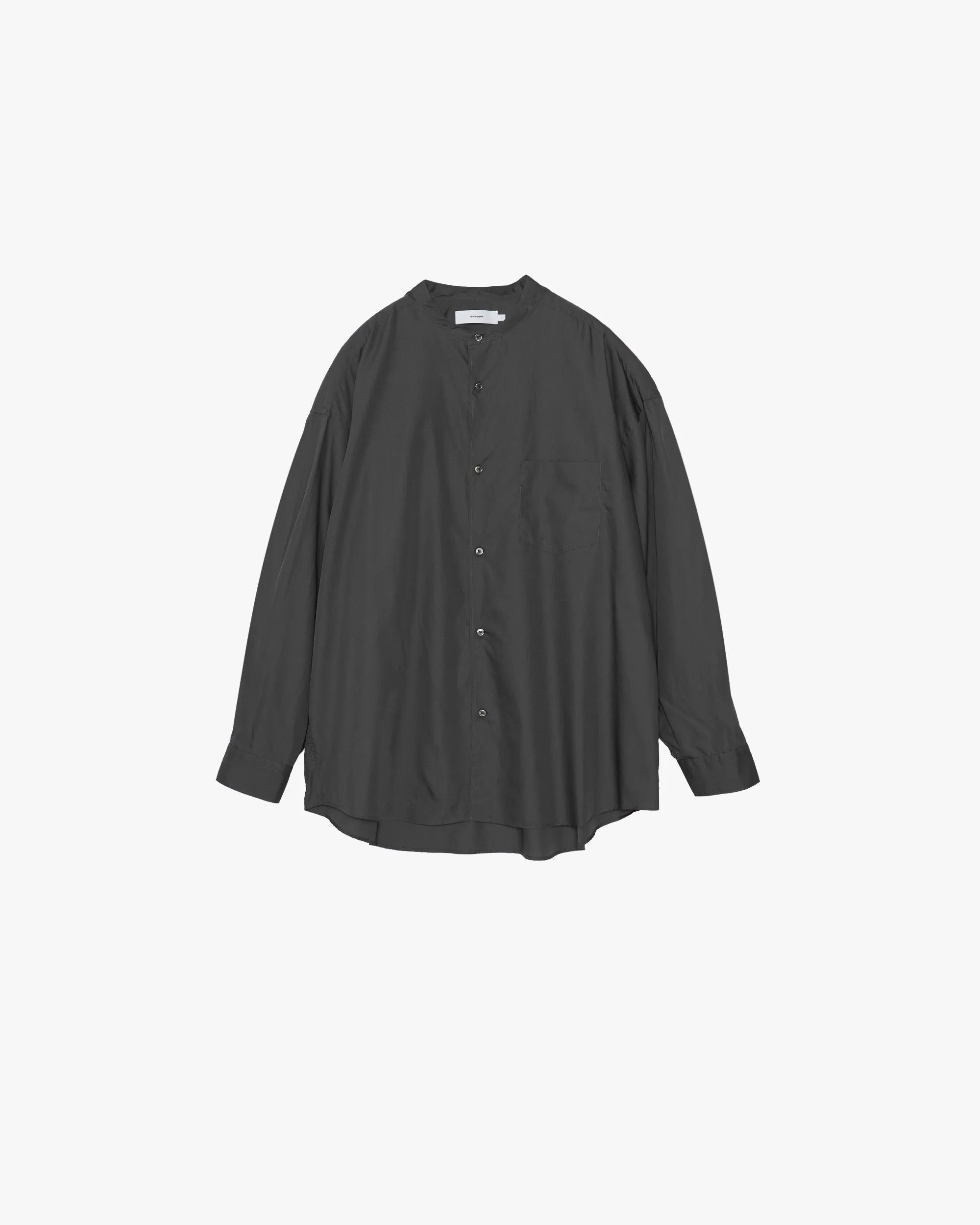Broad L/S Oversized Band Collar Shirt sold by Graphpaper product image thumbnail 5
