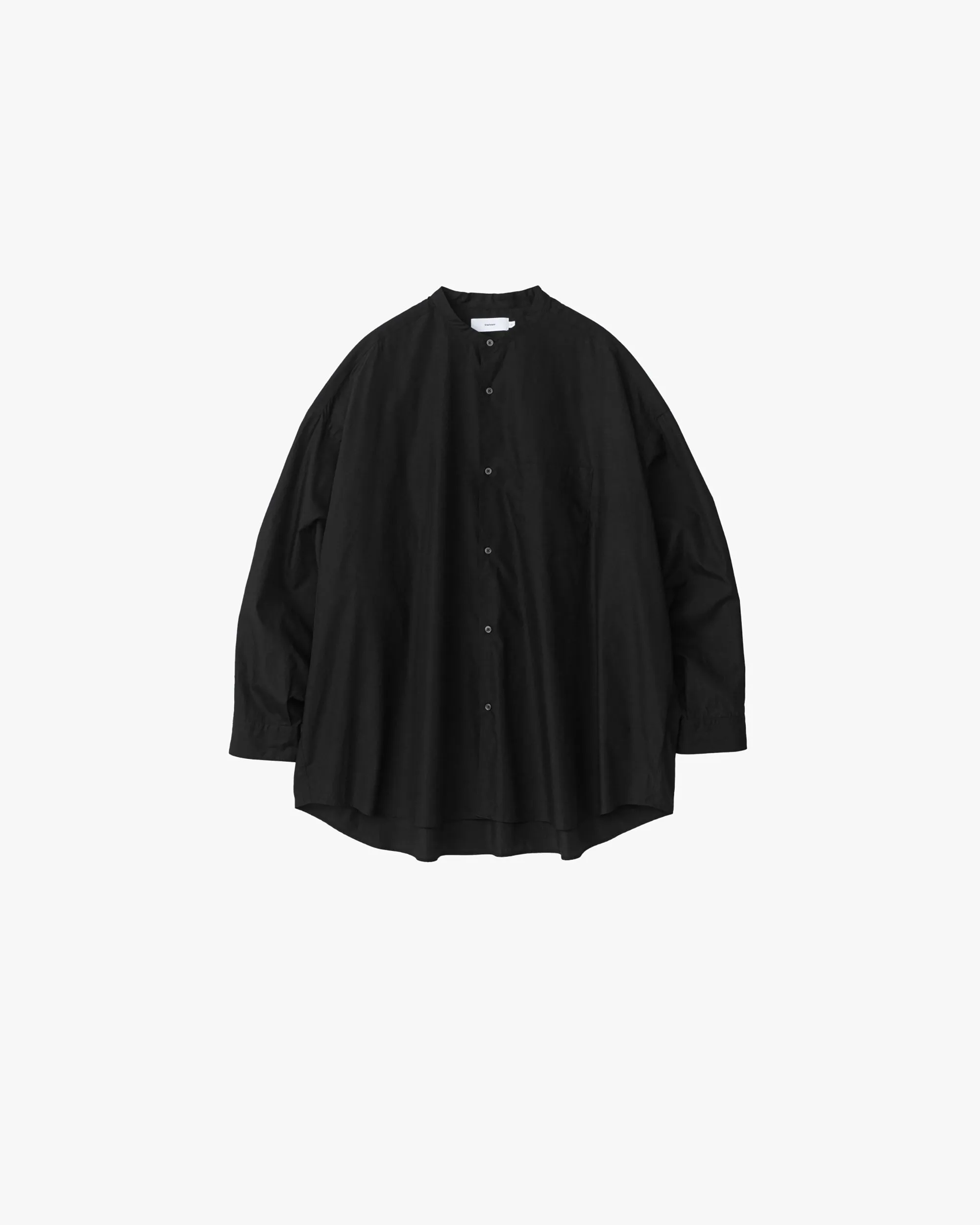 Broad L/S Oversized Band Collar Shirt sold by Graphpaper product image thumbnail 2