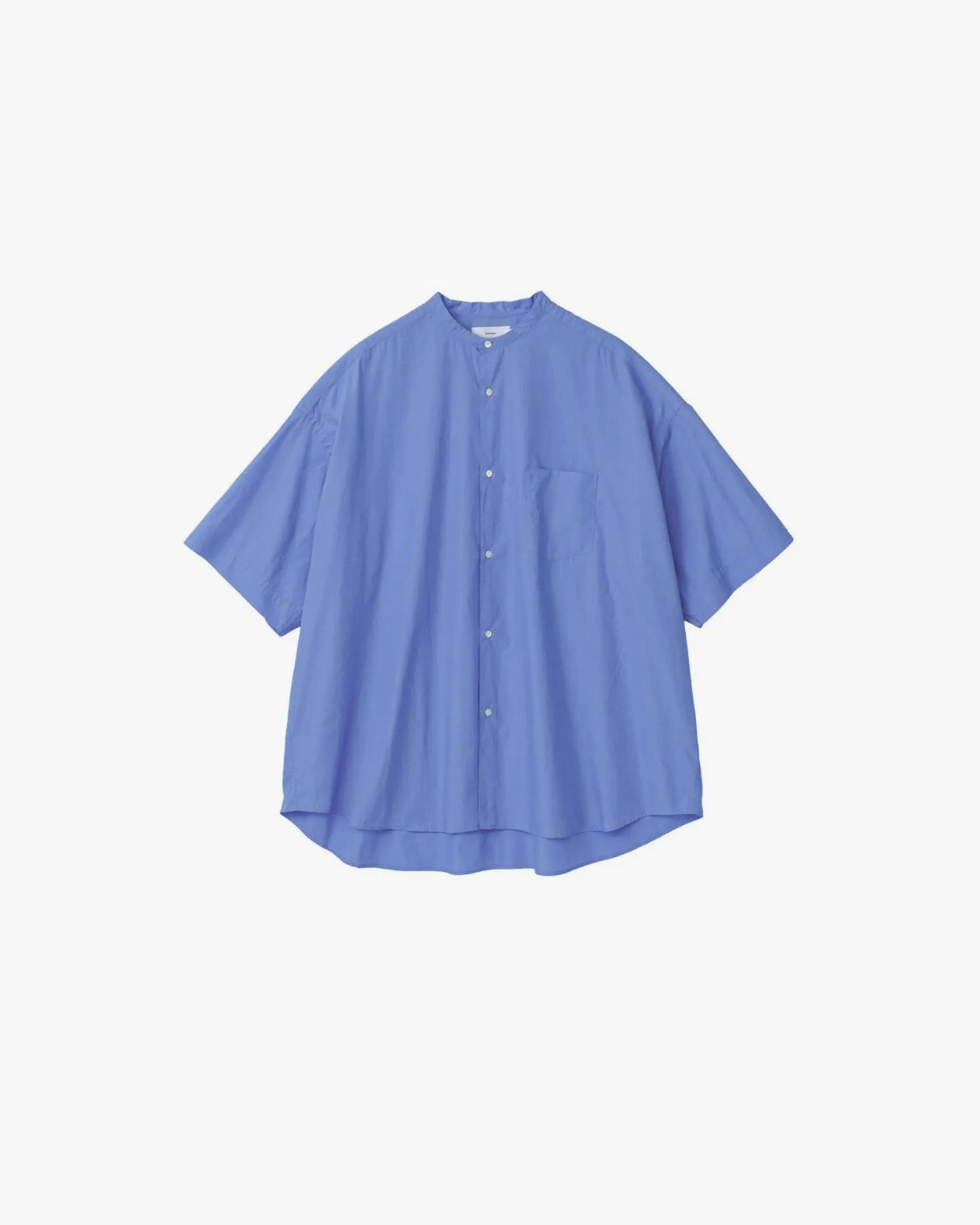 Broad S/S Oversized Band Collar Shirt sold by Graphpaper product image thumbnail 2