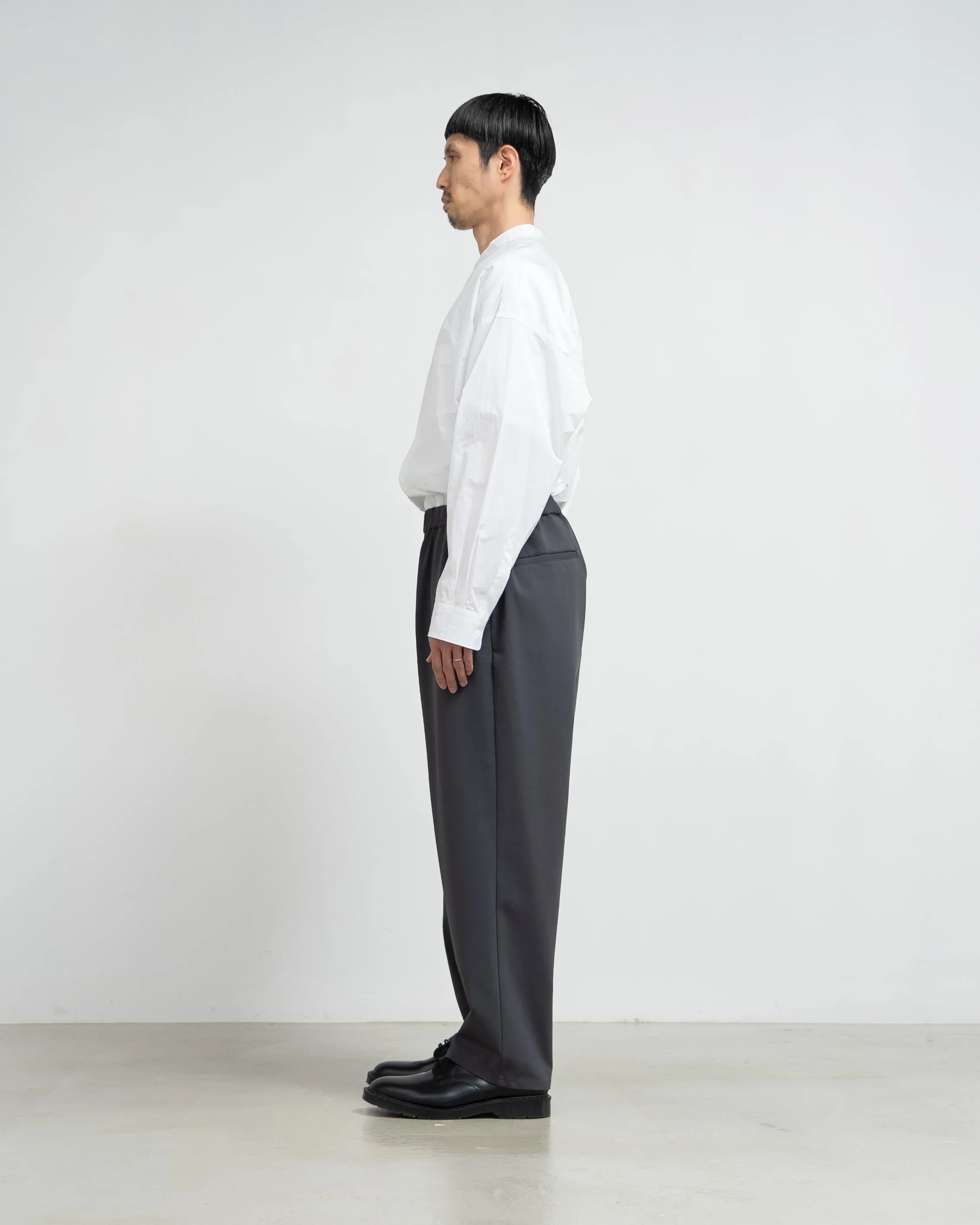 Compact Ponte Wide Tapered Chef Pants sold by Graphpaper product image thumbnail 5