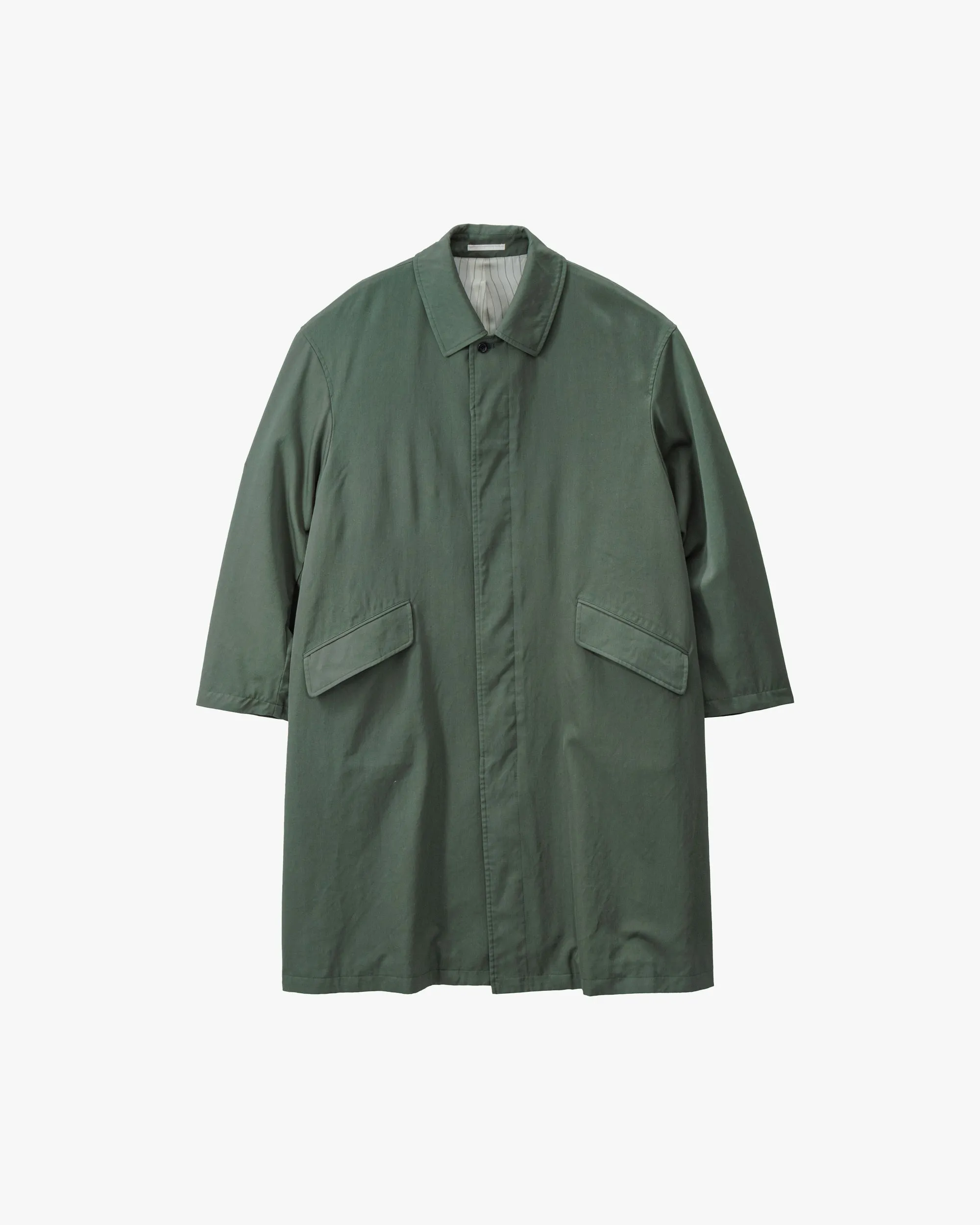 Fulled Wool Gabardine Oversized Bal Collar Coat sold by Graphpaper product image thumbnail 3