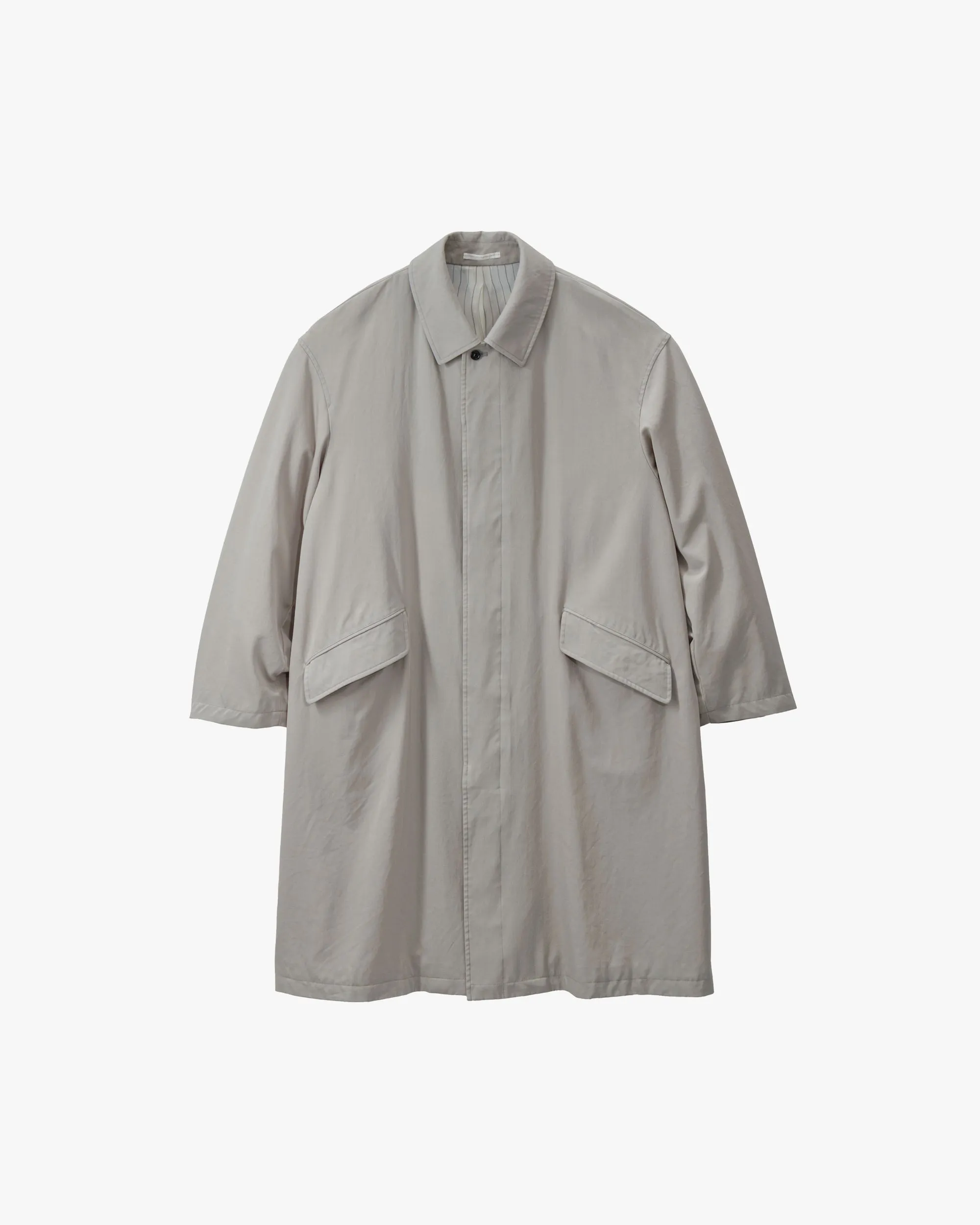 Fulled Wool Gabardine Oversized Bal Collar Coat sold by Graphpaper product image thumbnail 2