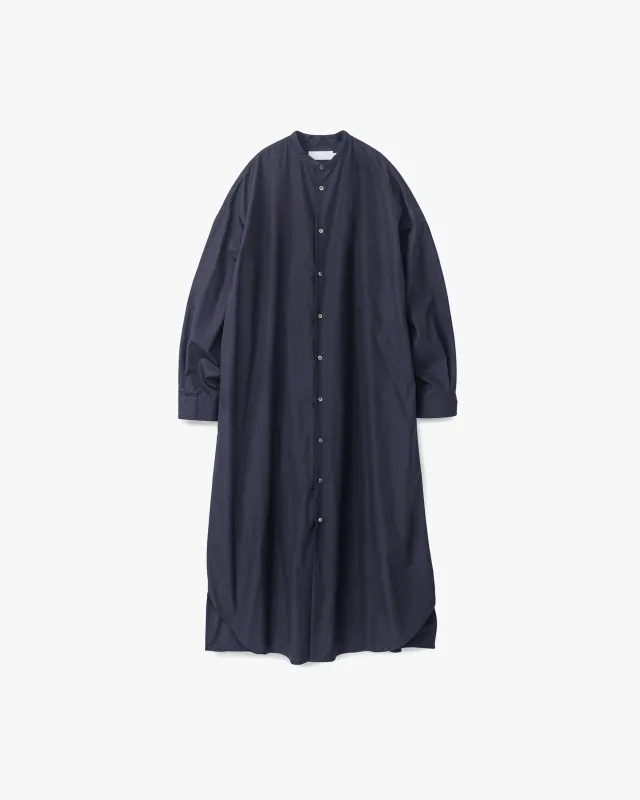 High Count Broad Oversized Band Collar Shirt Dress sold by Graphpaper