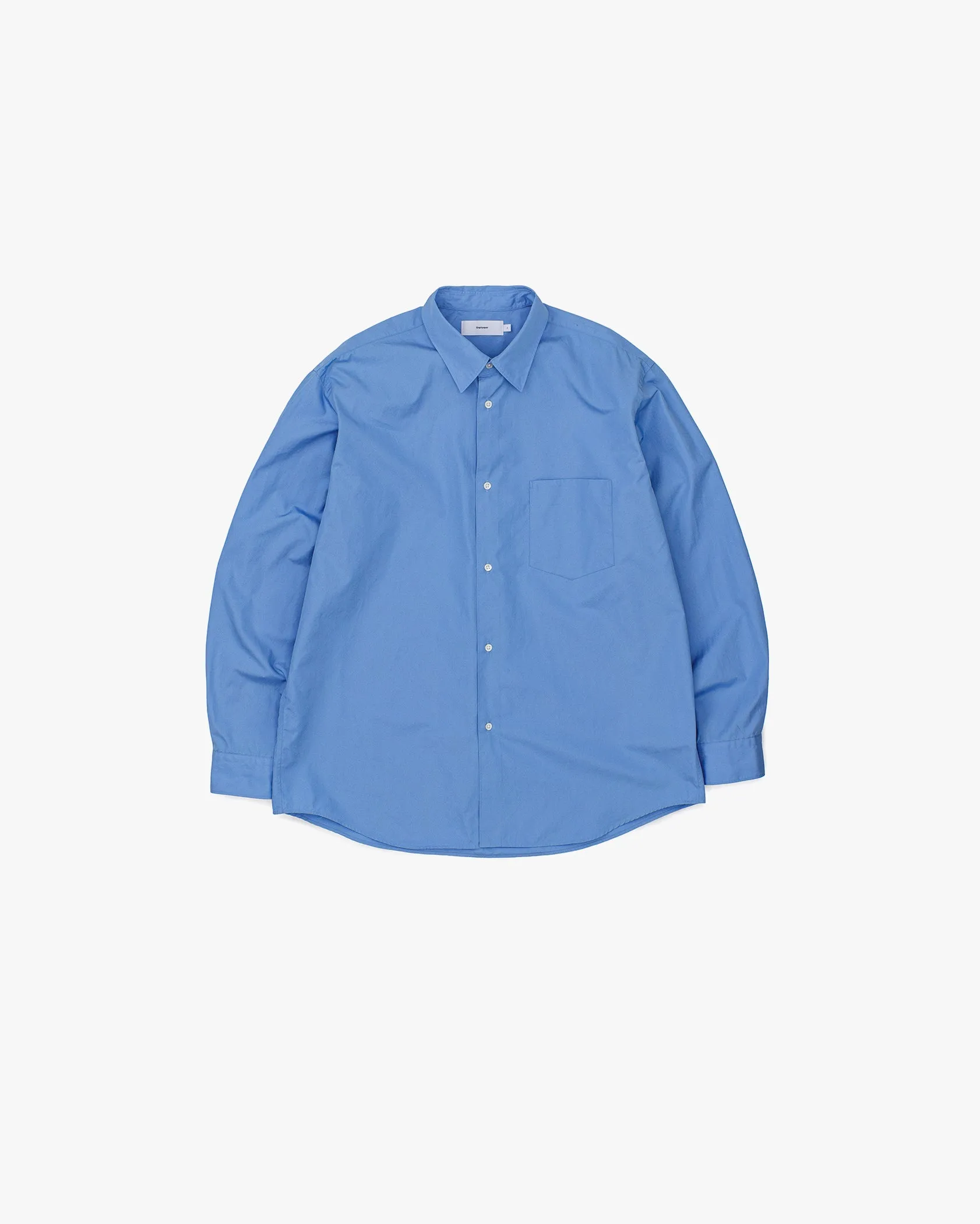 High Count Regular Collar Round Cut Shirt sold by Graphpaper product image thumbnail 2