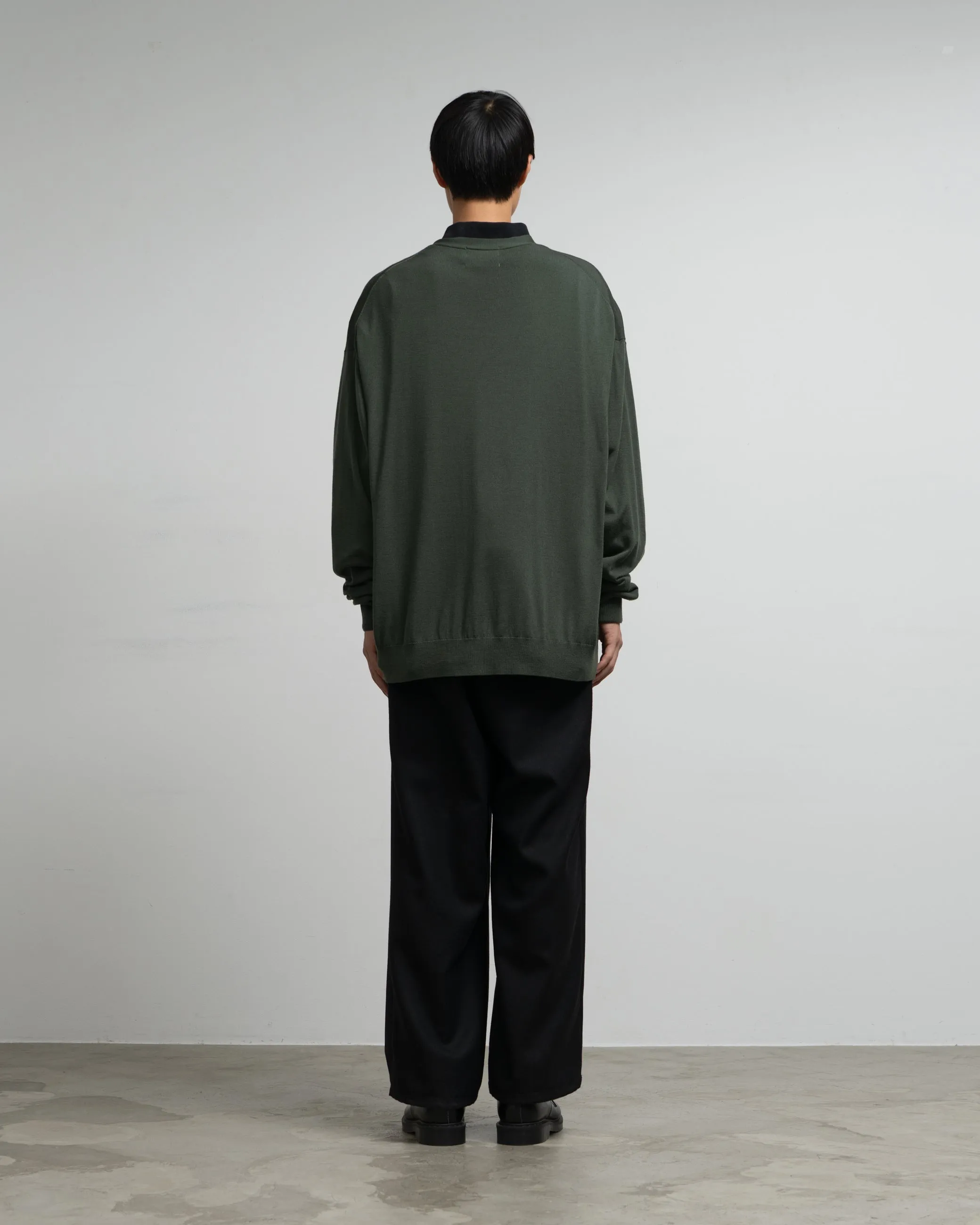 High Gauge Knit Oversized Cardigan sold by Graphpaper product image thumbnail 5